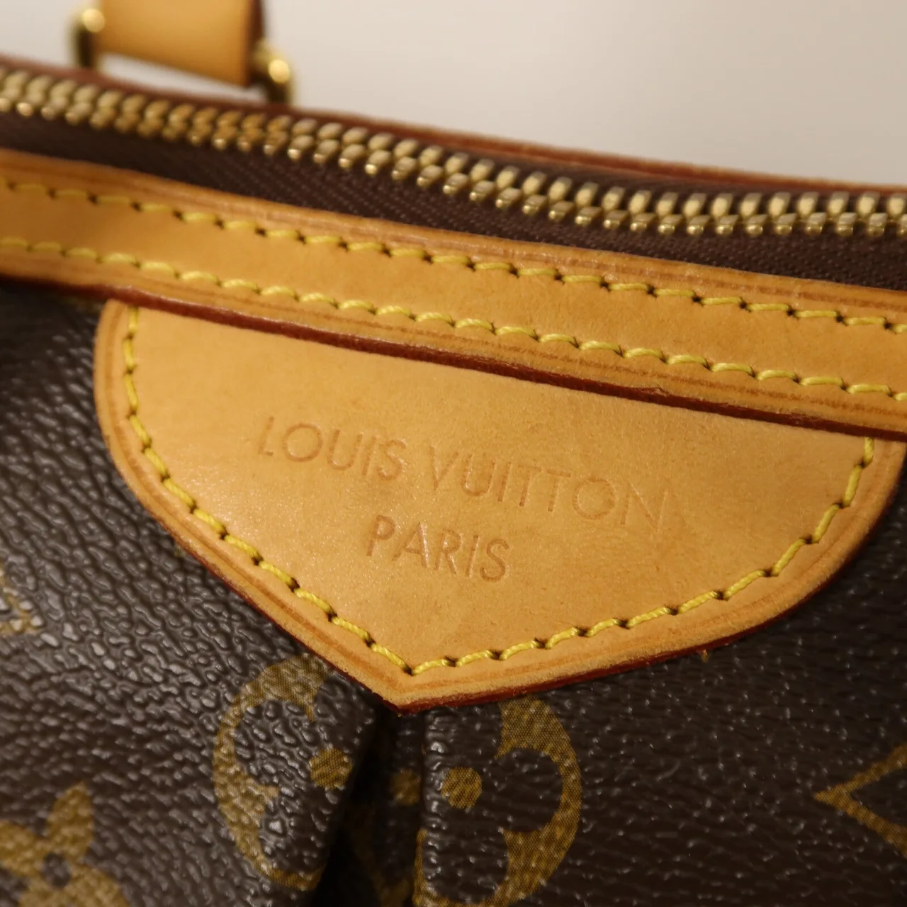 LOUIS VUITTON Palermo M40145 2-Way Bag Coated Canvas 棕色 / Brown Coated Canvas Rank A - Thumbnail 12