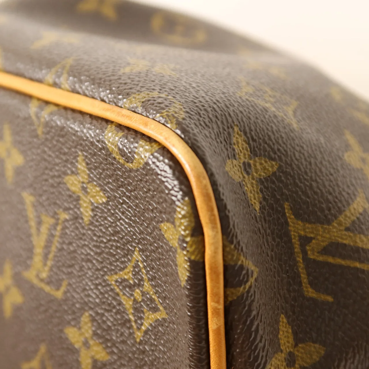 LOUIS VUITTON Palermo M40145 2-Way Bag Coated Canvas 棕色 / Brown Coated Canvas Rank A - Thumbnail 14