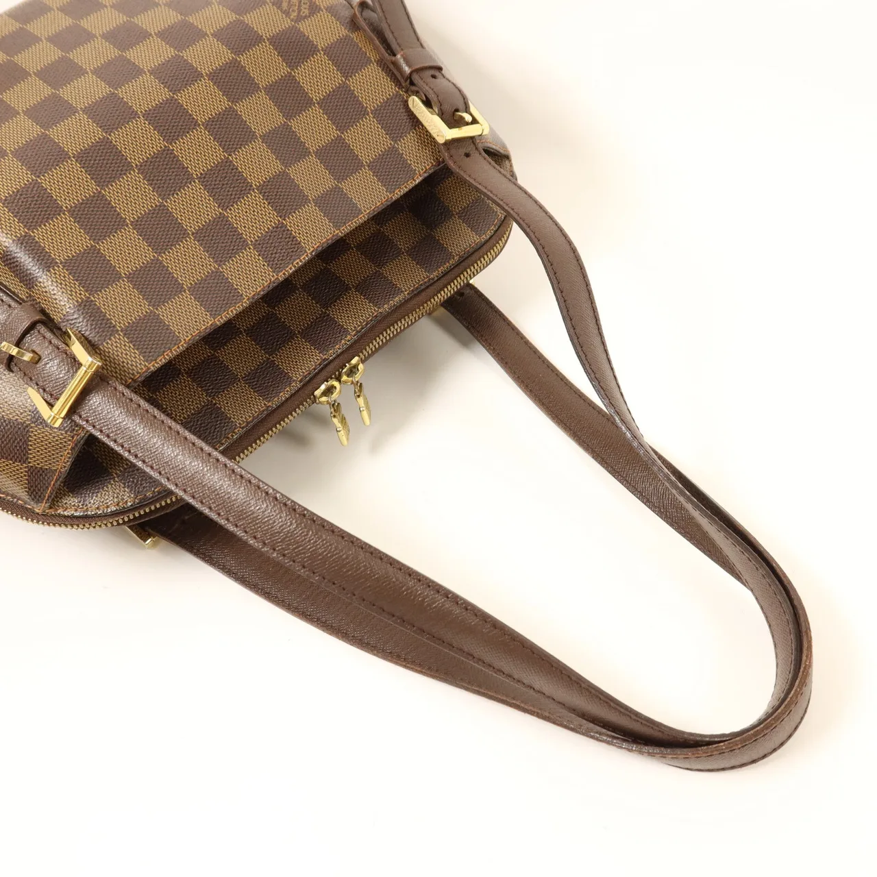 LOUIS VUITTON Belem N51174 Shoulder Bag Coated Canvas 棕色 / Brown Coated Canvas Rank B - Thumbnail 8