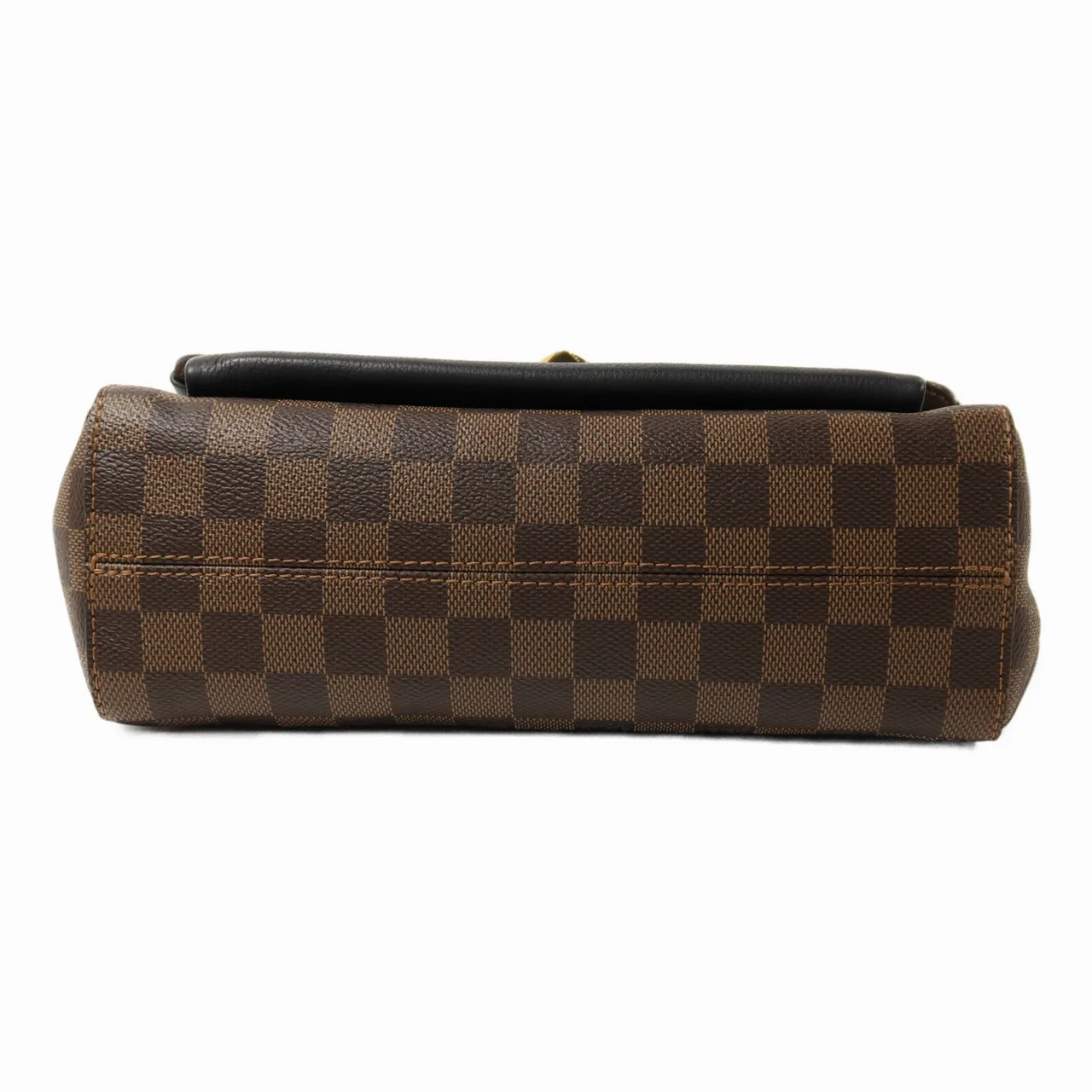 LOUIS VUITTON Vavin N40108 Shoulder Bag Coated Canvas 棕色 / 黑色 / Brown/Black Coated Canvas Rank A - Thumbnail 4