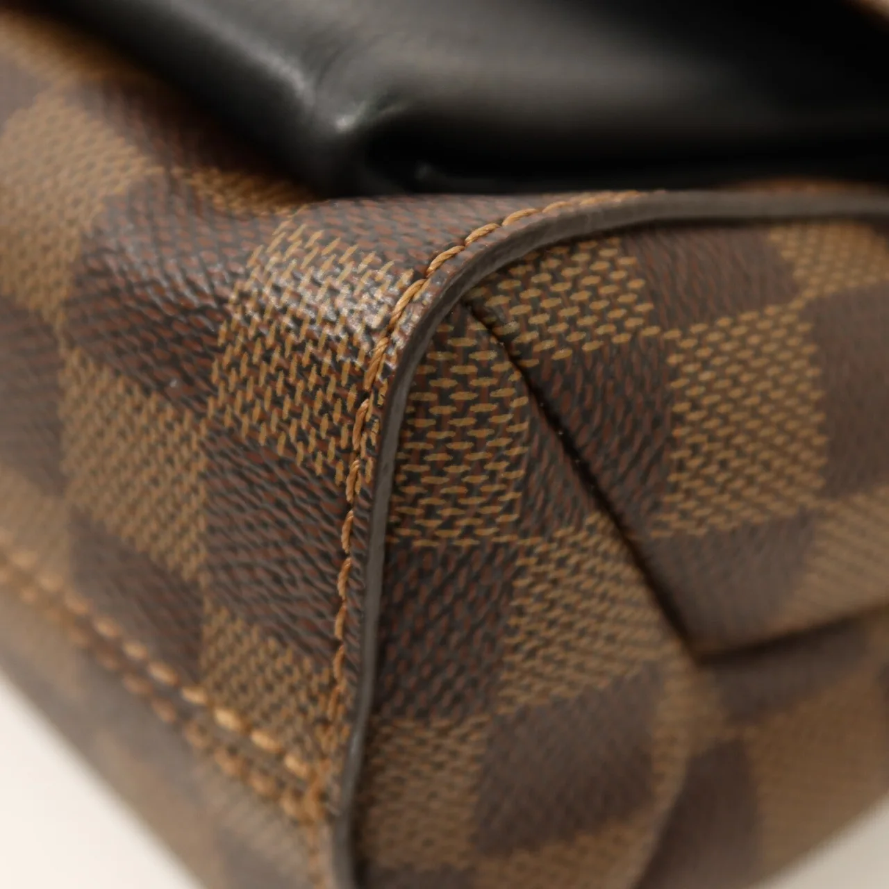 LOUIS VUITTON Vavin N40108 Shoulder Bag Coated Canvas 棕色 / 黑色 / Brown/Black Coated Canvas Rank A - Thumbnail 12