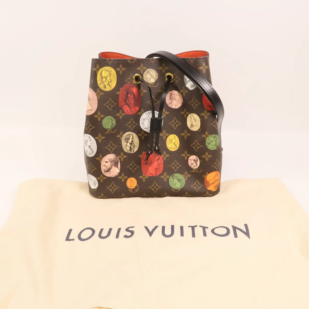 LOUIS VUITTON NeoNoe M45956 Shoulder Bag Coated Canvas 棕色 / Brown Coated Canvas Rank A - Thumbnail 8