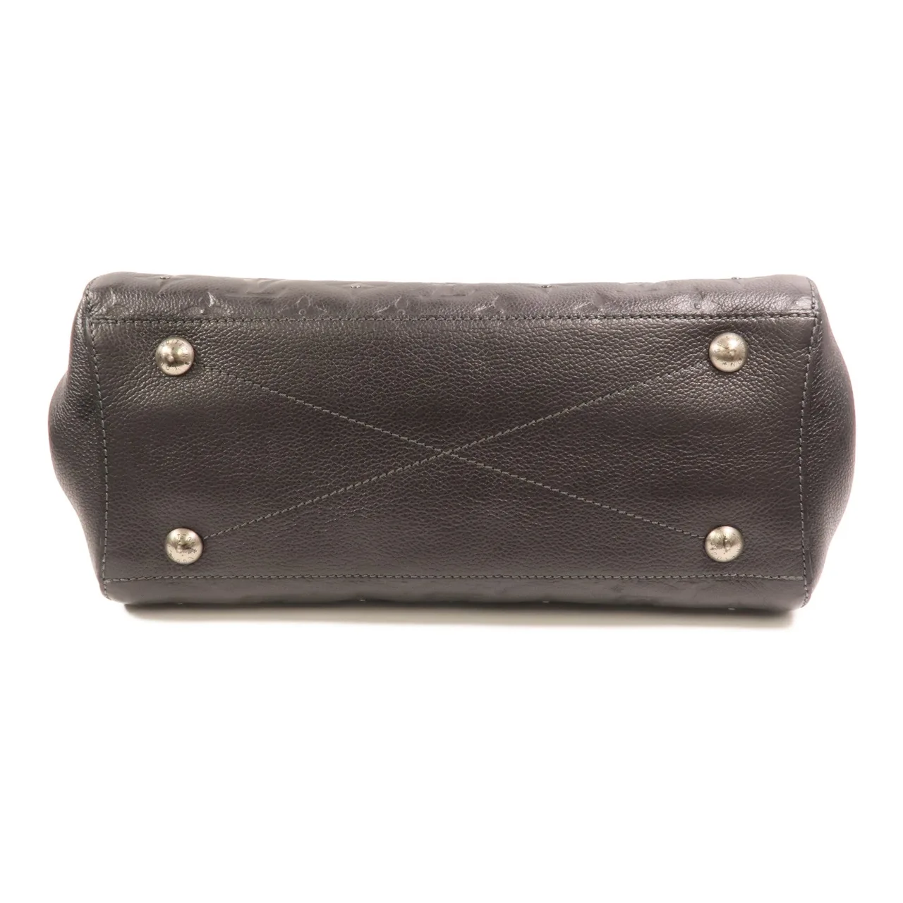 LOUIS VUITTON Montaigne M50665 2-Way Bag Calfskin 黑色 / Black Calfskin Rank B - Thumbnail 4