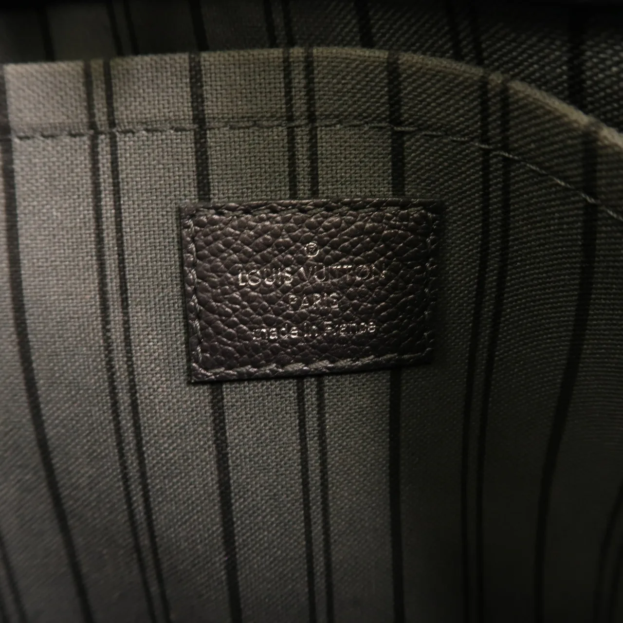 LOUIS VUITTON Montaigne M50665 2-Way Bag Calfskin 黑色 / Black Calfskin Rank B - Thumbnail 6