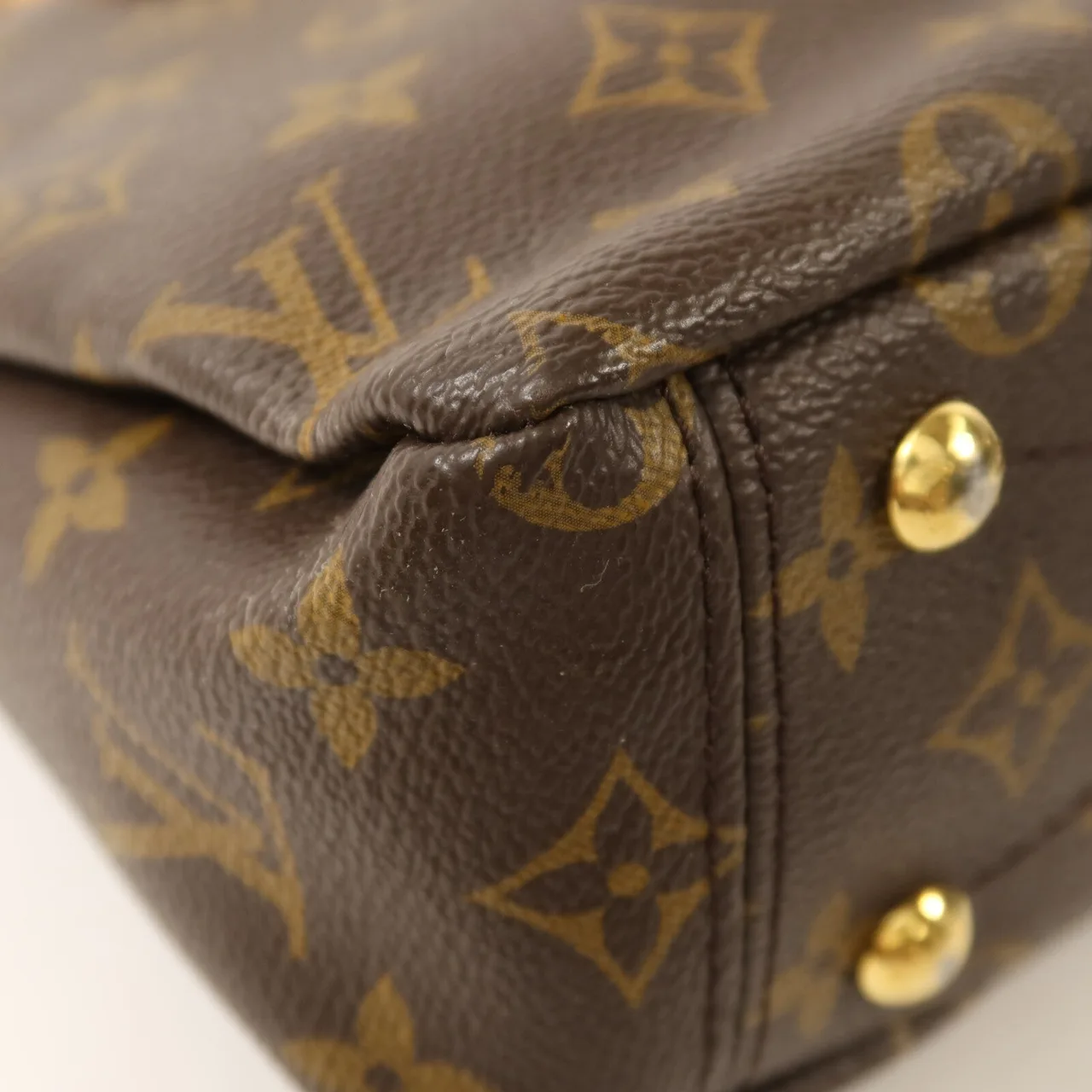 LOUIS VUITTON Pallas M41241 2-Way Bag Coated Canvas 棕色 / 紅色 / Monogram Coated Canvas Rank B - Thumbnail 11