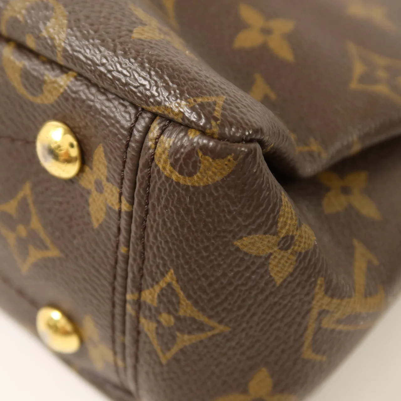 LOUIS VUITTON Pallas M41241 2-Way Bag Coated Canvas 棕色 / 紅色 / Monogram Coated Canvas Rank B - Thumbnail 12