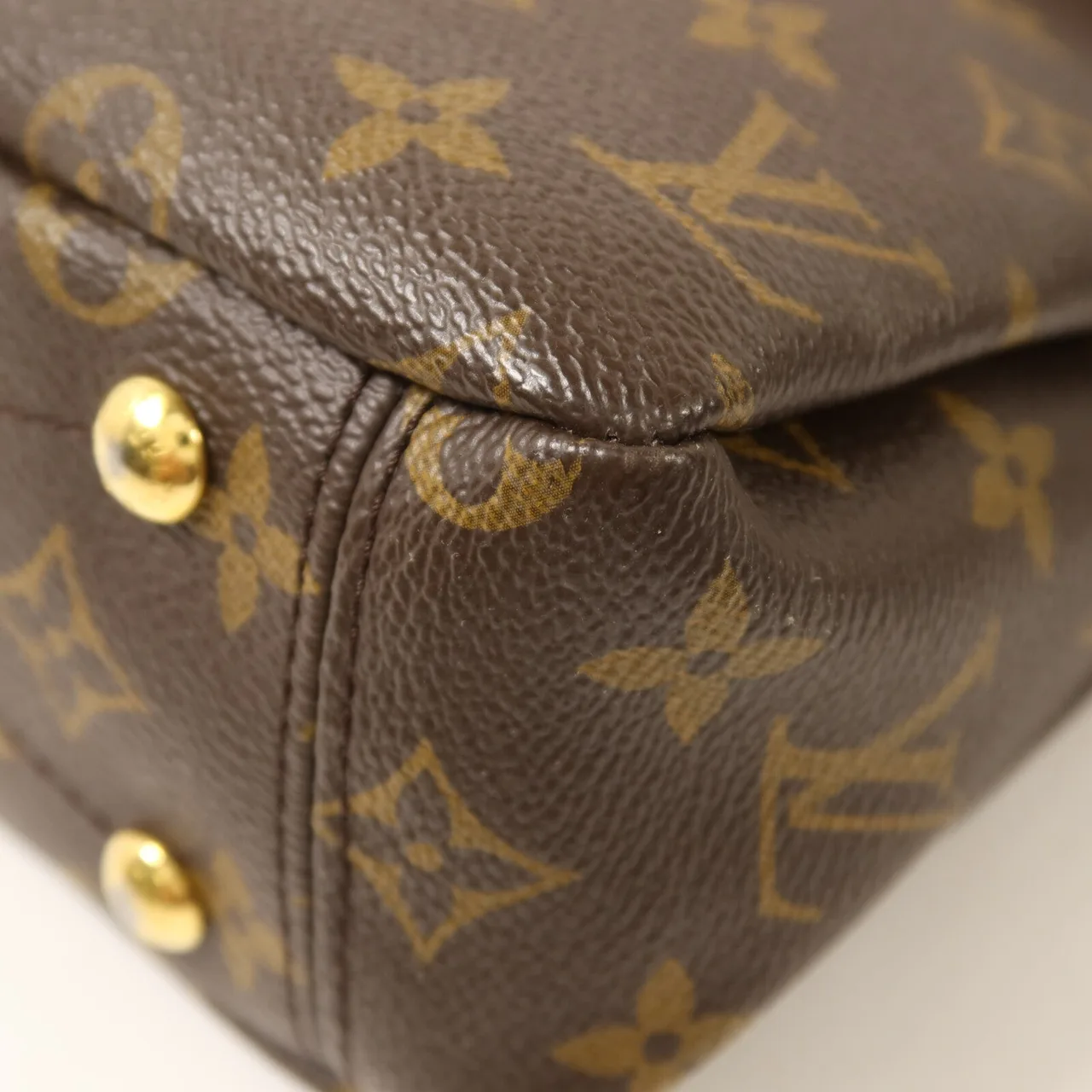 LOUIS VUITTON Pallas M41241 2-Way Bag Coated Canvas 棕色 / 紅色 / Monogram Coated Canvas Rank B - Thumbnail 14