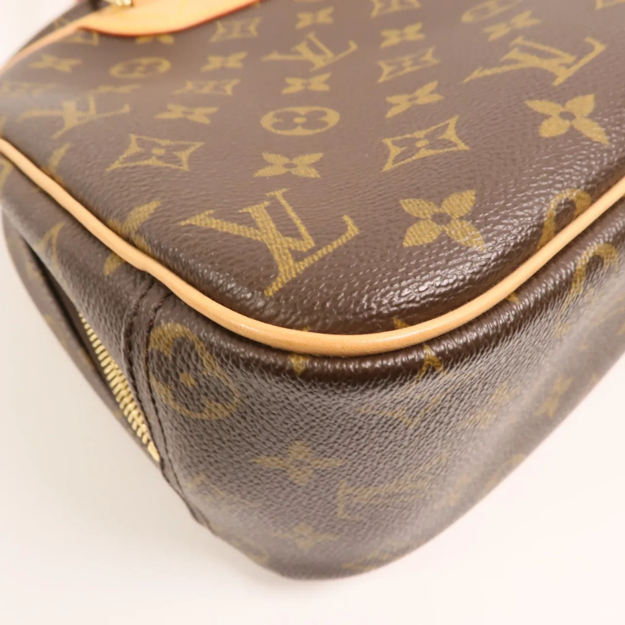 LOUIS VUITTON Trouville M42228 手提包 塗層帆布 棕色 / Monogram 塗層帆布 中古品A - 縮圖 15