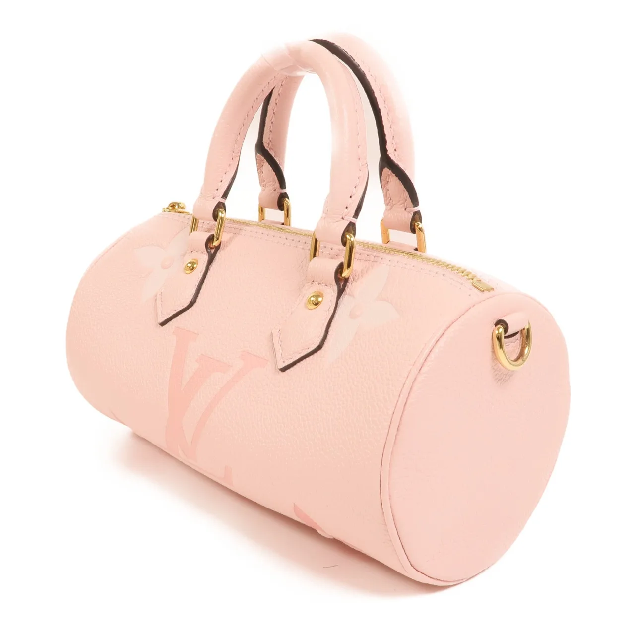 LOUIS VUITTON Papillon M45707 肩背包 牛皮 粉色 / Pink 牛皮 中古品A - 縮圖 3