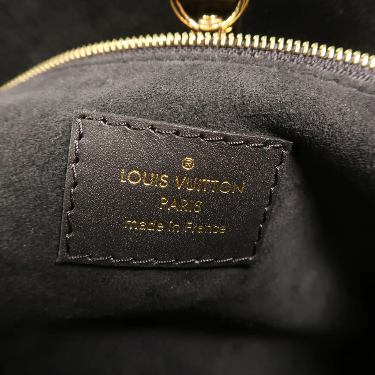 LOUIS VUITTON OnTheGo M45653 兩用包 牛皮 黑色 / Black 牛皮 中古品A - 縮圖 6