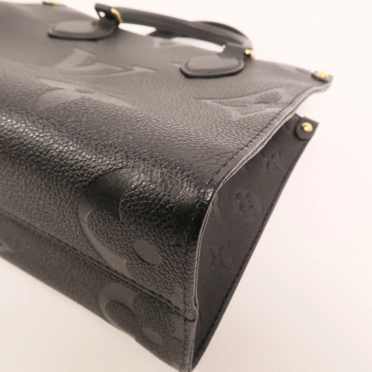 LOUIS VUITTON OnTheGo M45653 兩用包 牛皮 黑色 / Black 牛皮 中古品A - 縮圖 10