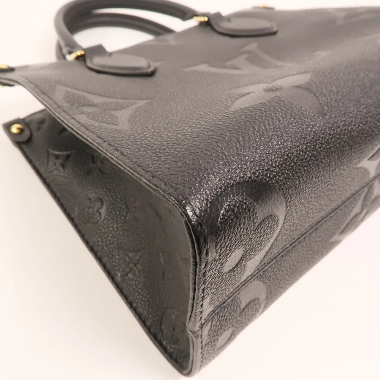 LOUIS VUITTON OnTheGo M45653 兩用包 牛皮 黑色 / Black 牛皮 中古品A - 縮圖 13