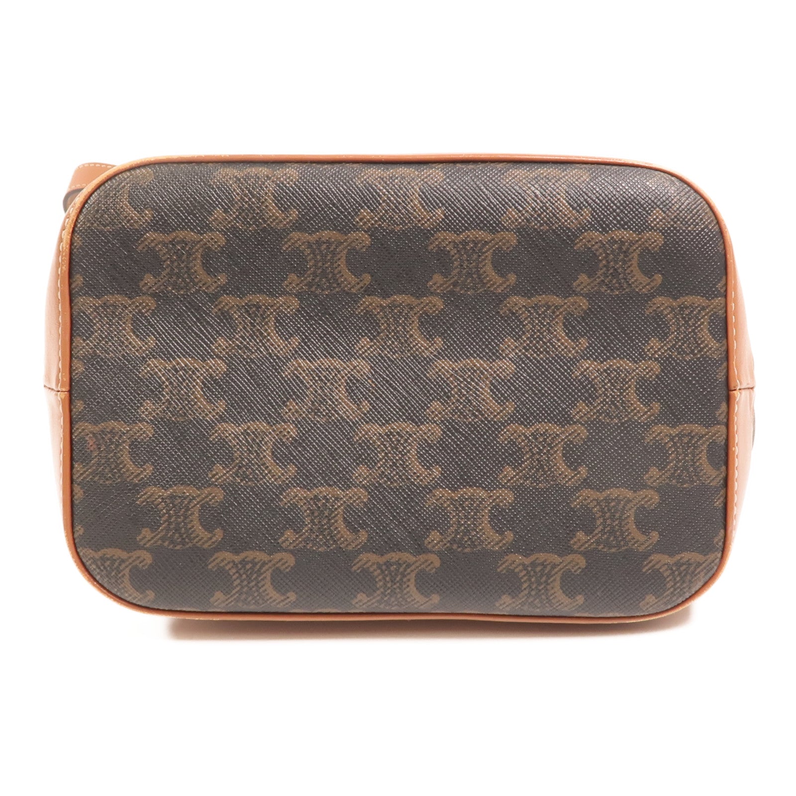 LOUIS VUITTON Bucket Shoulder Bag Coated Canvas 4