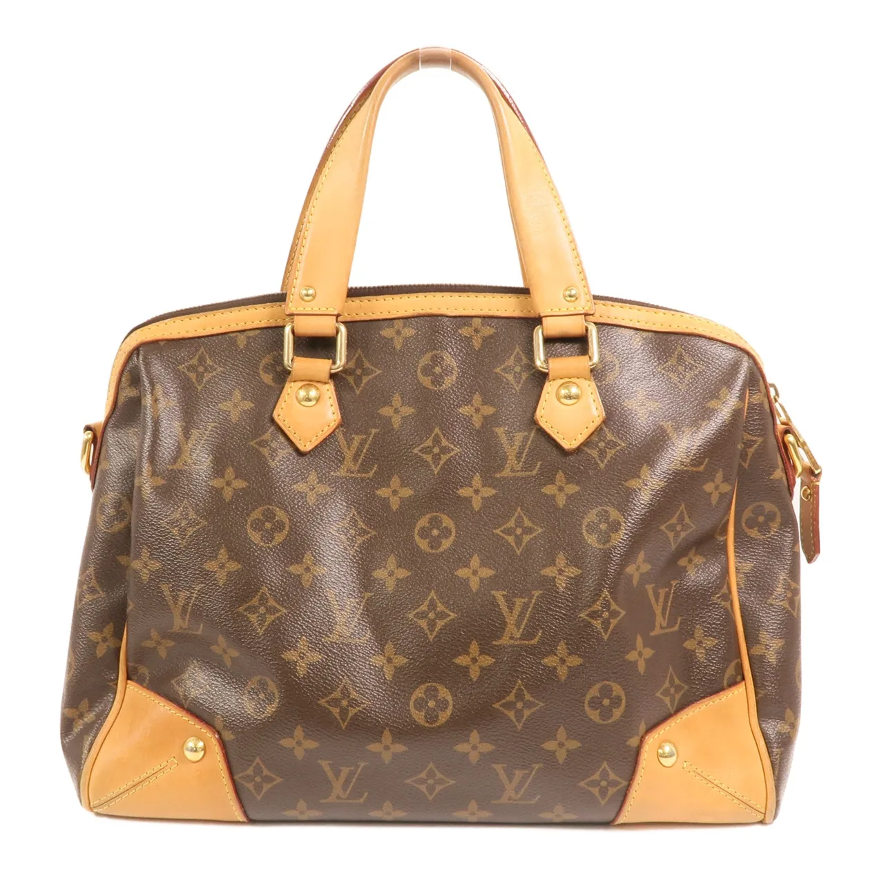 LOUIS VUITTON Retiro M40325 2-Way Bag Coated Canvas 棕色 / Brown Coated Canvas Rank B - Thumbnail 2