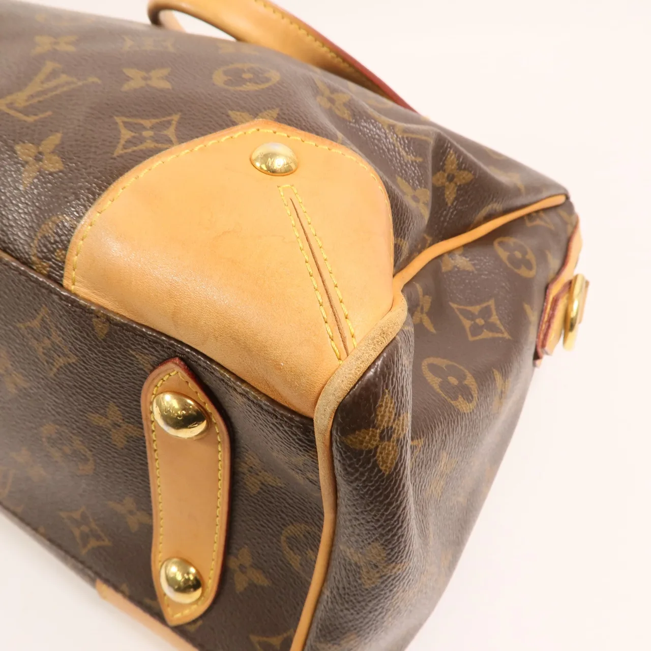 LOUIS VUITTON Retiro M40325 2-Way Bag Coated Canvas 棕色 / Brown Coated Canvas Rank B - Thumbnail 8