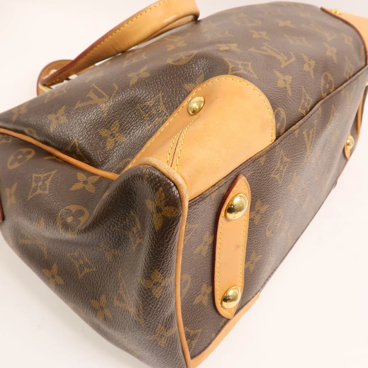 LOUIS VUITTON Retiro M40325 2-Way Bag Coated Canvas 棕色 / Brown Coated Canvas Rank B - Thumbnail 9
