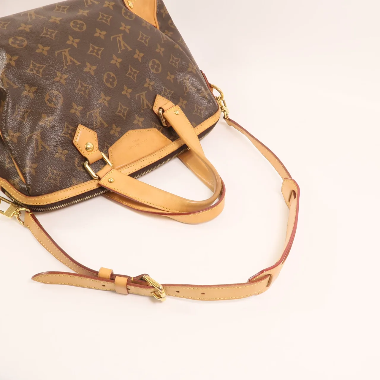 LOUIS VUITTON Retiro M40325 2-Way Bag Coated Canvas 棕色 / Brown Coated Canvas Rank B - Thumbnail 14
