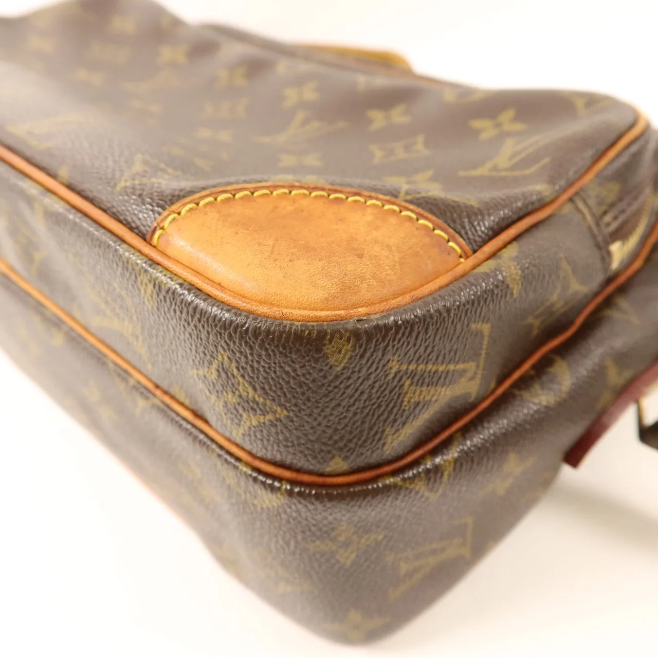 LOUIS VUITTON Nile M45244 Shoulder Bag Coated Canvas 棕色 / Brown Coated Canvas Rank B - Thumbnail 13