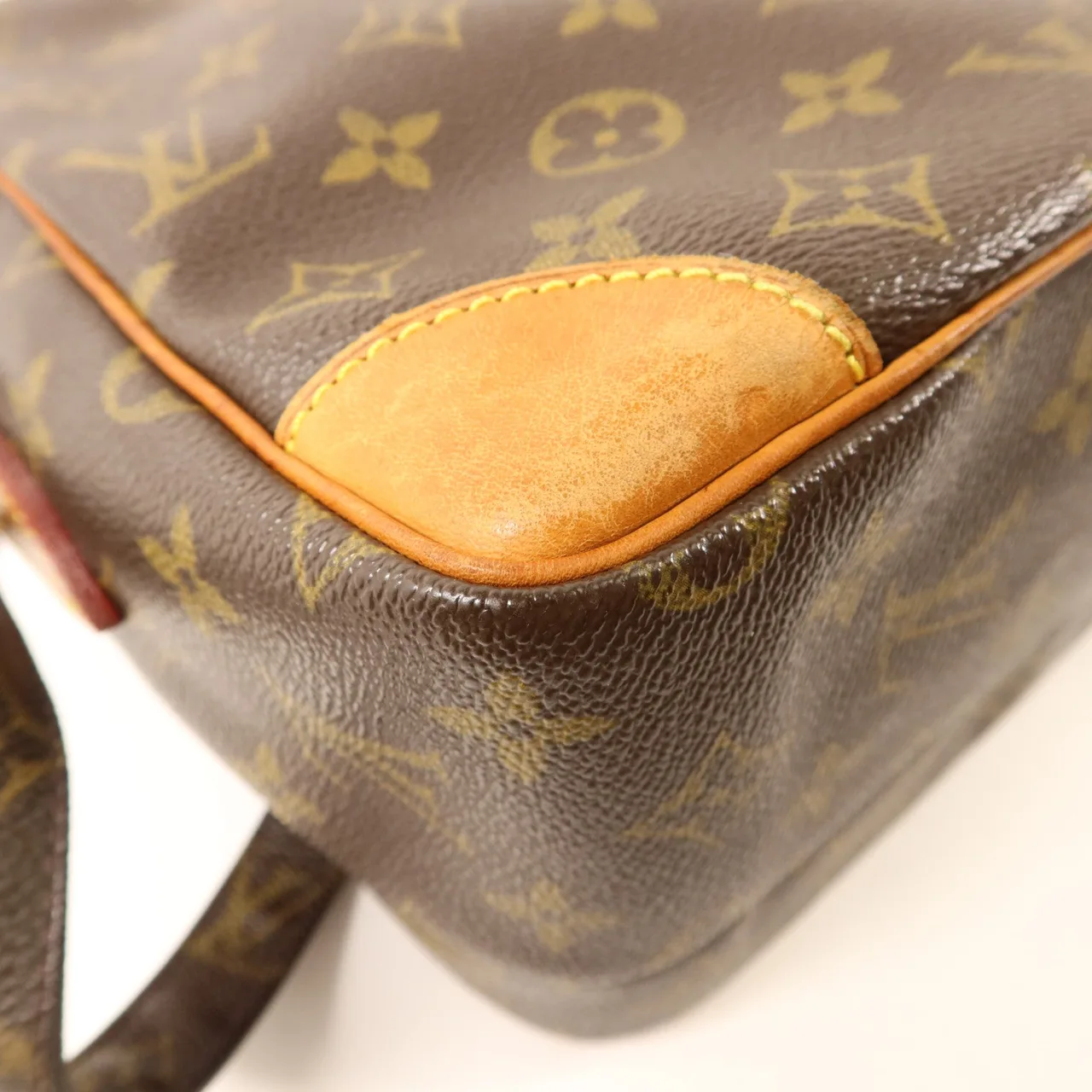 LOUIS VUITTON Nile M45244 Shoulder Bag Coated Canvas 棕色 / Brown Coated Canvas Rank B - Thumbnail 16