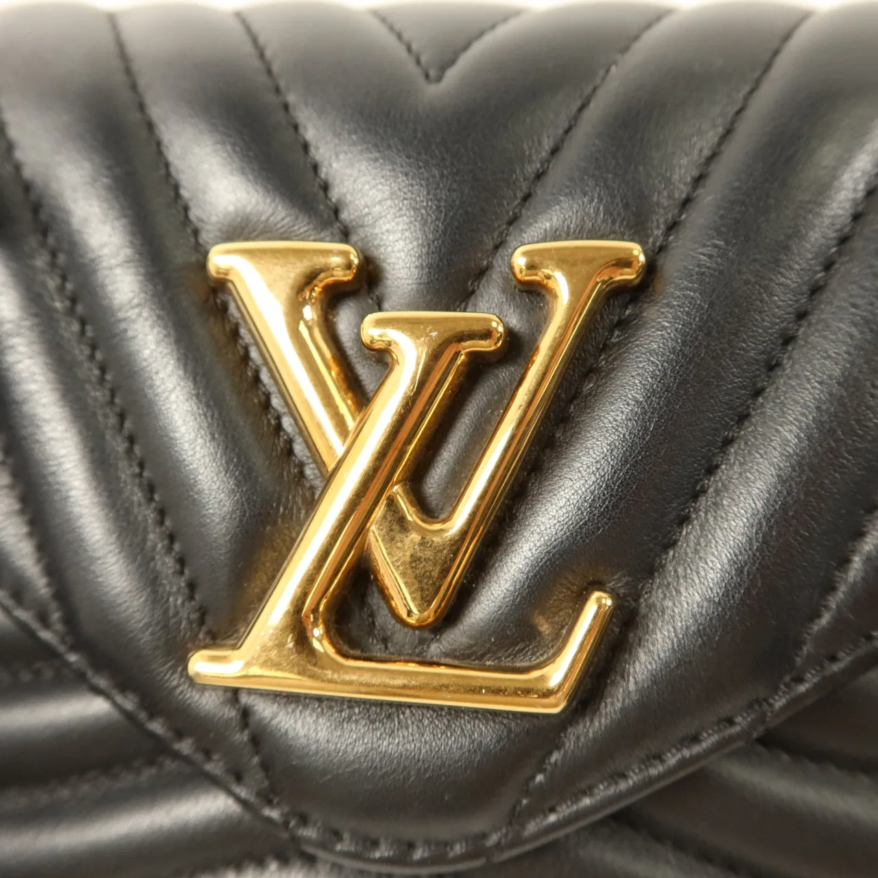 LOUIS VUITTON New Wave M56461 2-Way Bag Calfskin 黑色 / Black Calfskin Rank A - Thumbnail 8