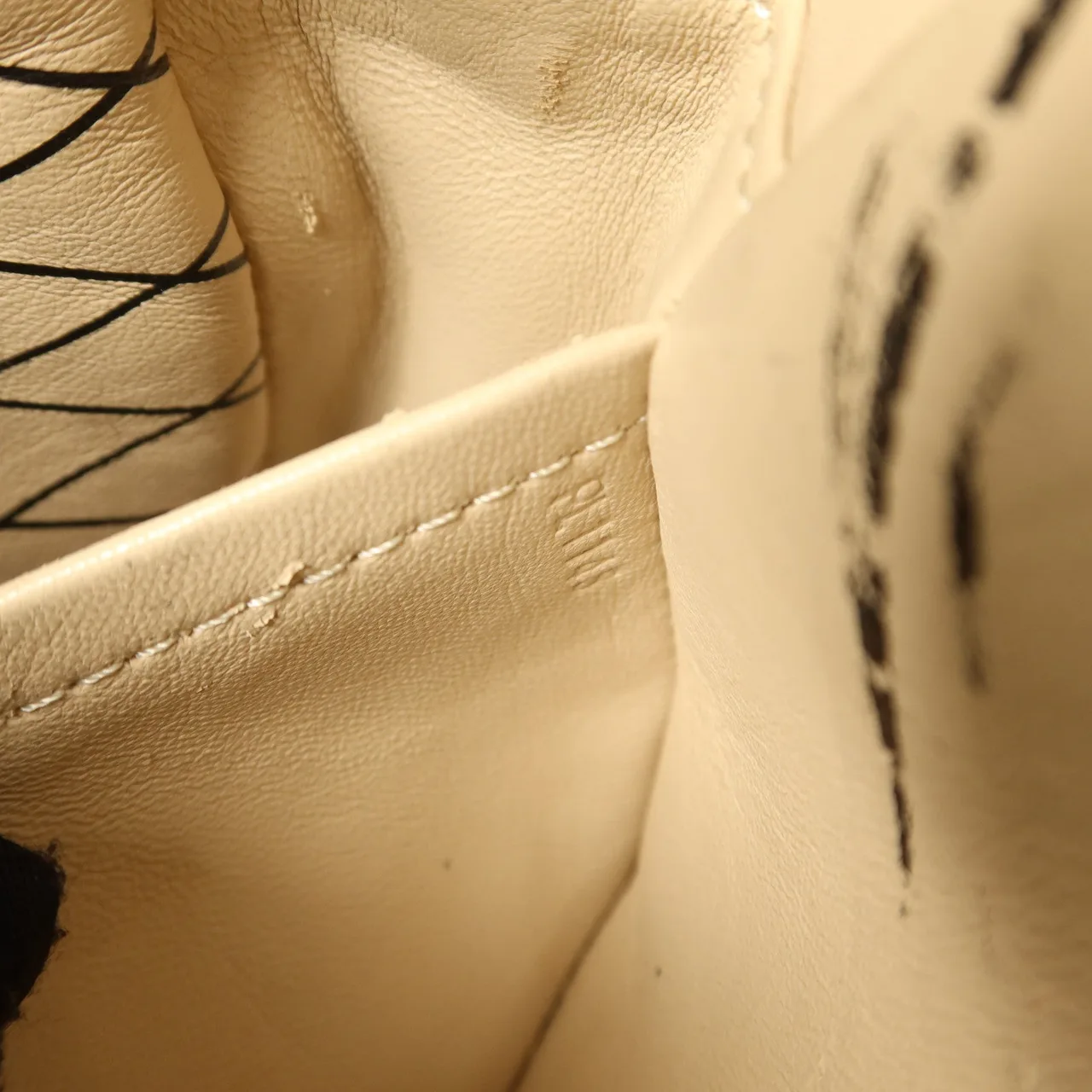 LOUIS VUITTON Petite Malle Shoulder Bag Canvas 綠色 / Green Canvas Rank C - Thumbnail 7