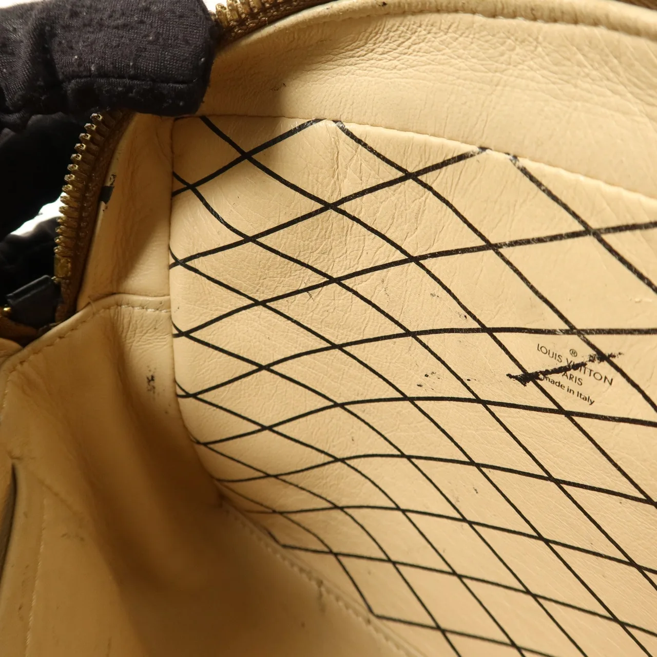 LOUIS VUITTON Petite Malle Shoulder Bag Canvas 綠色 / Green Canvas Rank C - Thumbnail 18