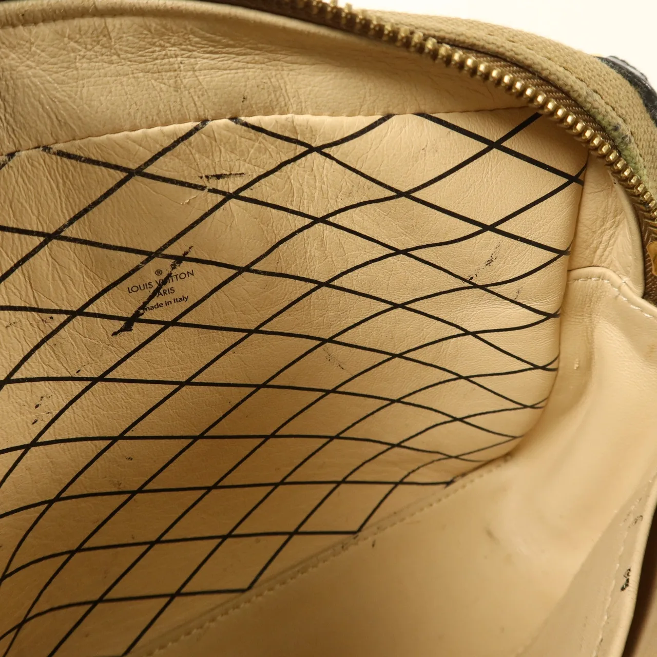 LOUIS VUITTON Petite Malle Shoulder Bag Canvas 綠色 / Green Canvas Rank C - Thumbnail 19