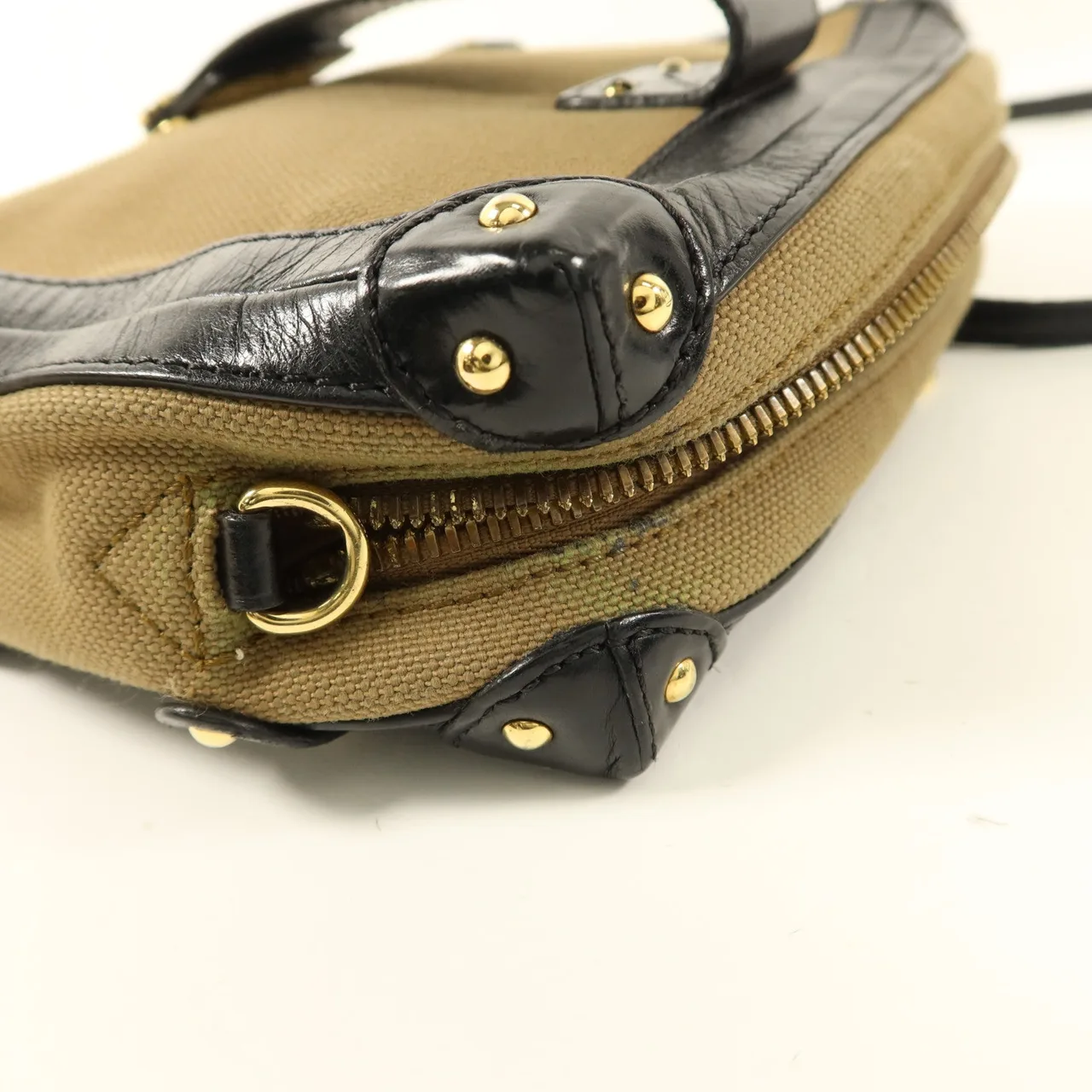 LOUIS VUITTON Petite Malle Shoulder Bag Canvas 綠色 / Green Canvas Rank C - Thumbnail 20