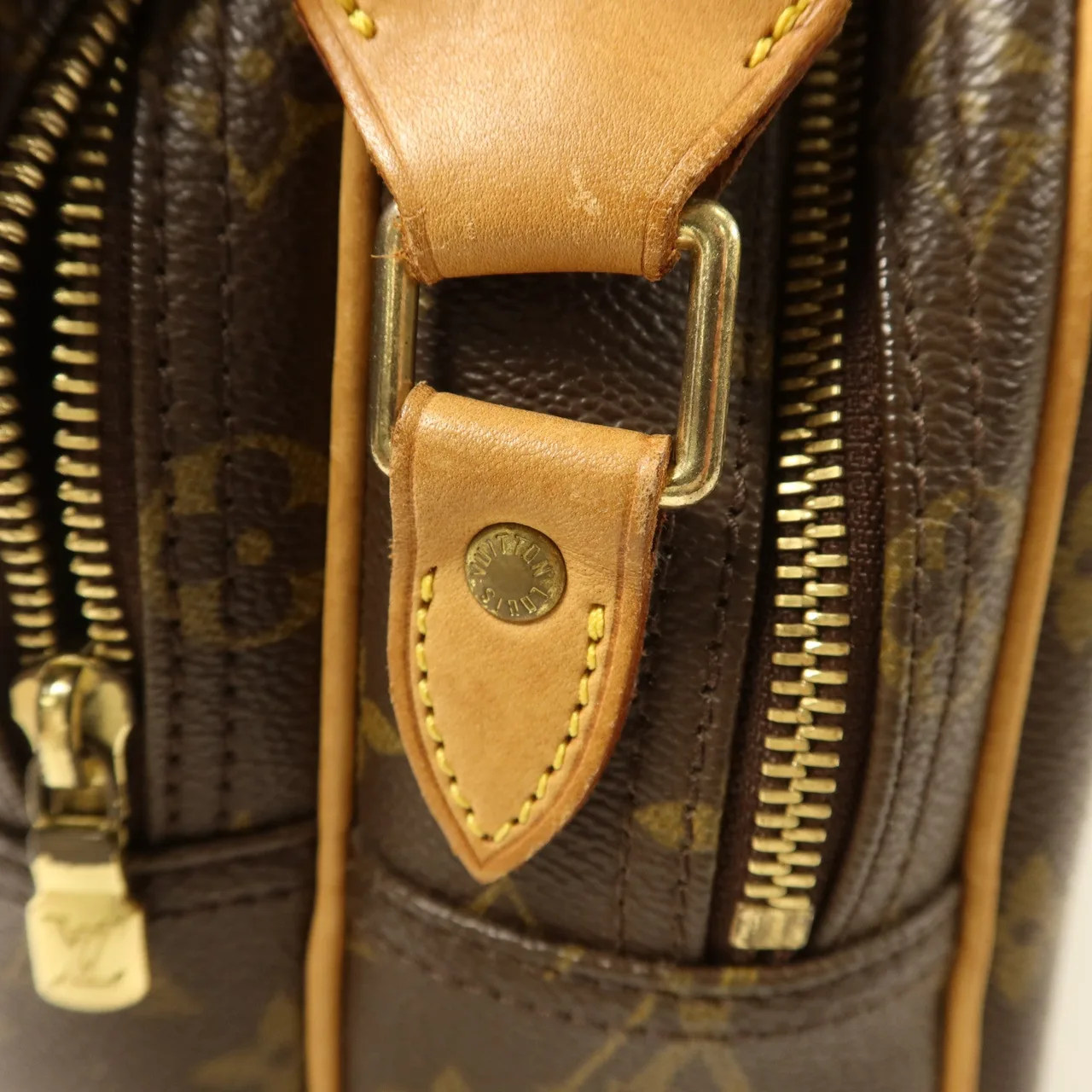 LOUIS VUITTON Reporter M45254 肩背包 塗層帆布 棕色 / Monogram 塗層帆布 中古品B - 縮圖 11