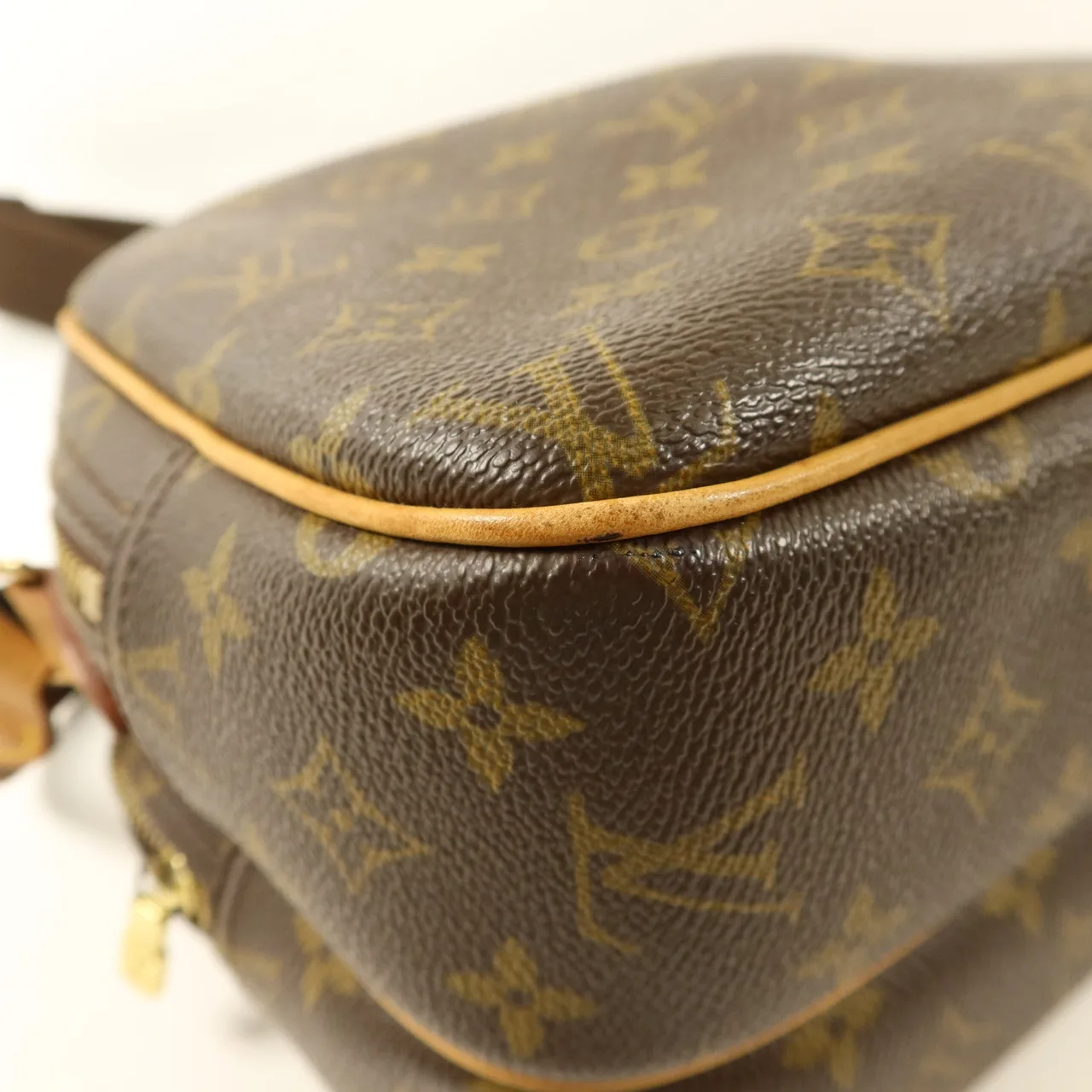 LOUIS VUITTON Reporter M45254 肩背包 塗層帆布 棕色 / Monogram 塗層帆布 中古品B - 縮圖 15