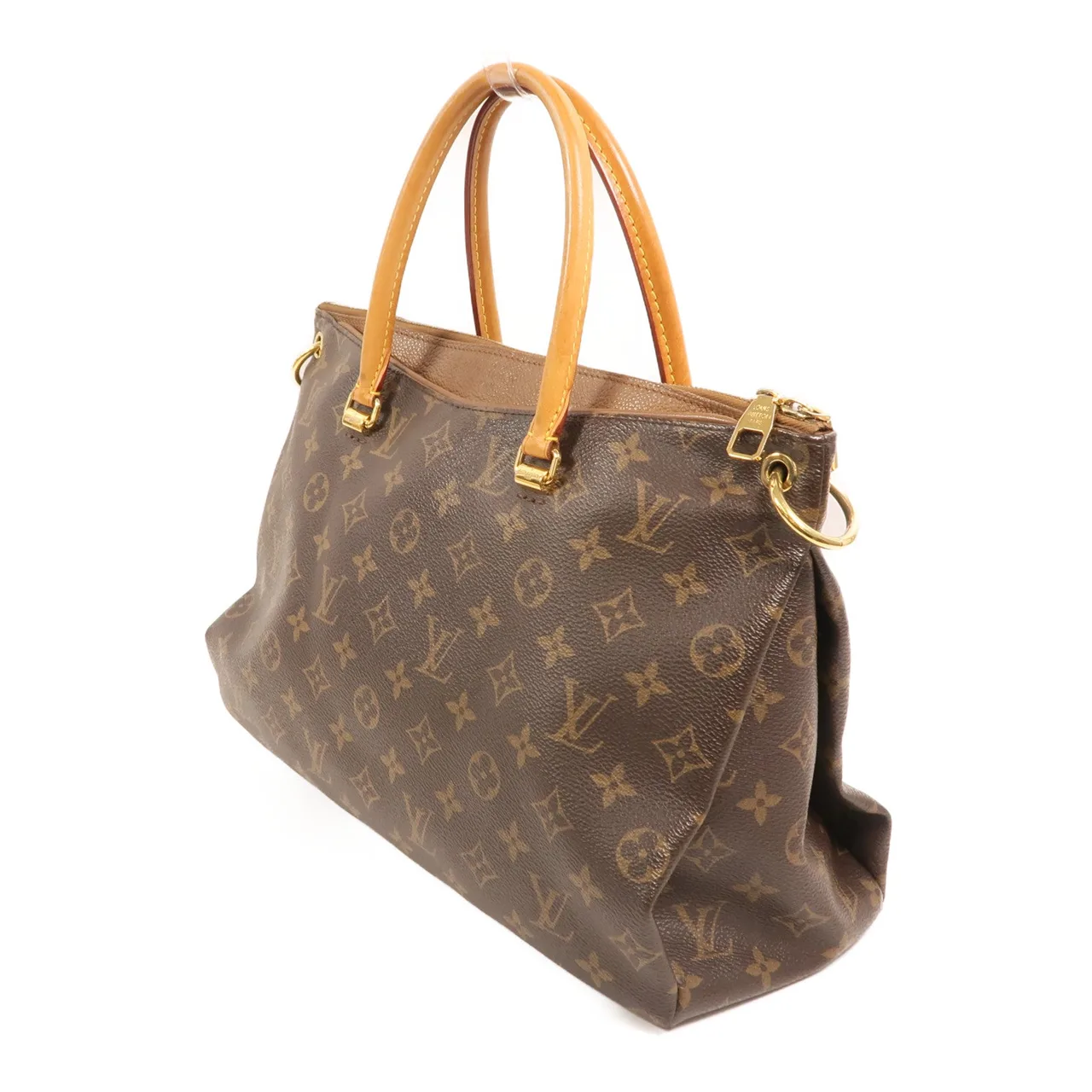 LOUIS VUITTON Pallas M40907 2-Way Bag Coated Canvas 棕色 / Brown Coated Canvas Rank A - Thumbnail 3