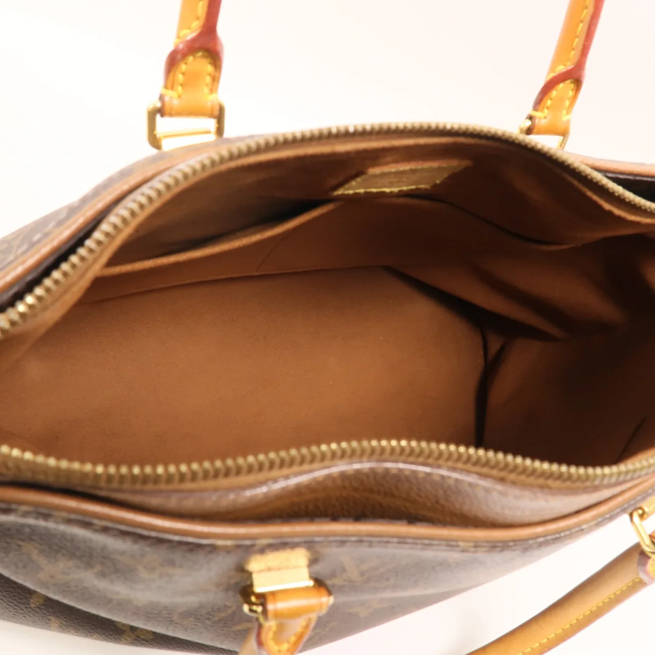 LOUIS VUITTON Pallas M40907 2-Way Bag Coated Canvas 棕色 / Brown Coated Canvas Rank A - Thumbnail 5