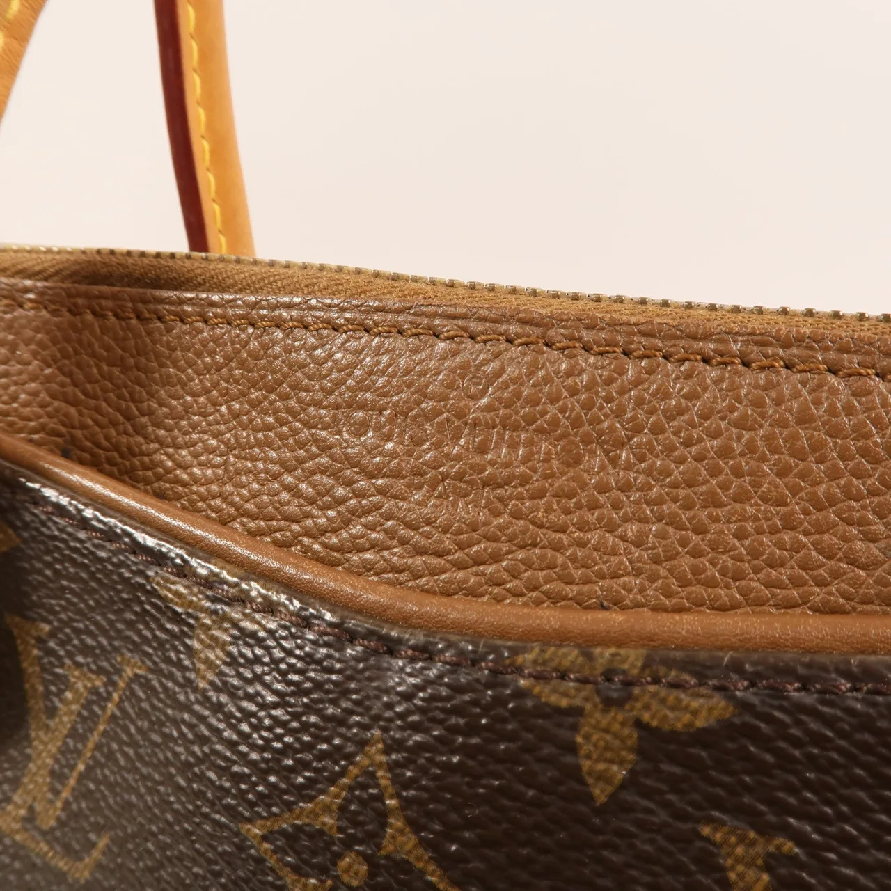 LOUIS VUITTON Pallas M40907 2-Way Bag Coated Canvas 棕色 / Brown Coated Canvas Rank A - Thumbnail 11