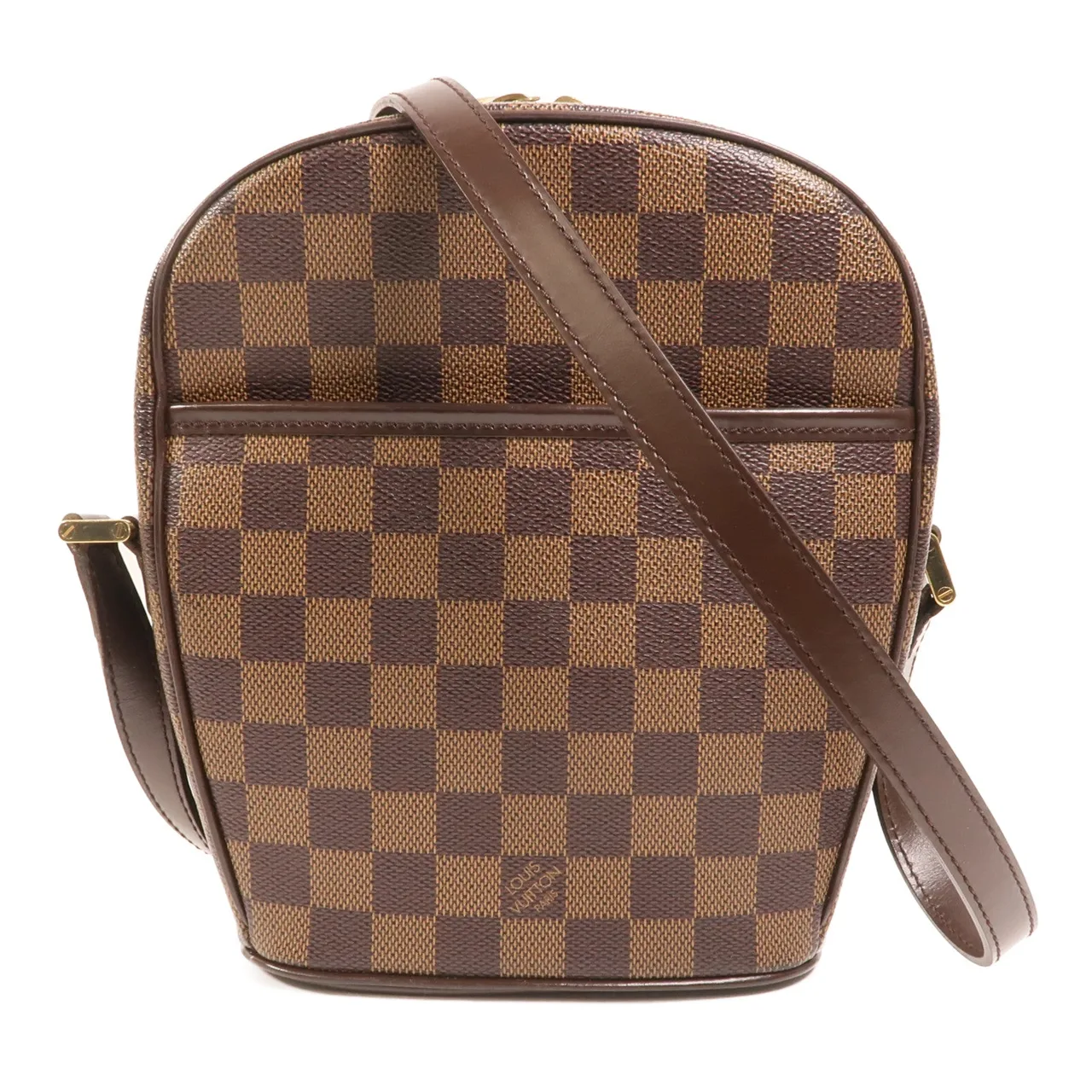 LOUIS VUITTON Ipanema N51294 Shoulder Bag Coated Canvas 棕色 / Brown