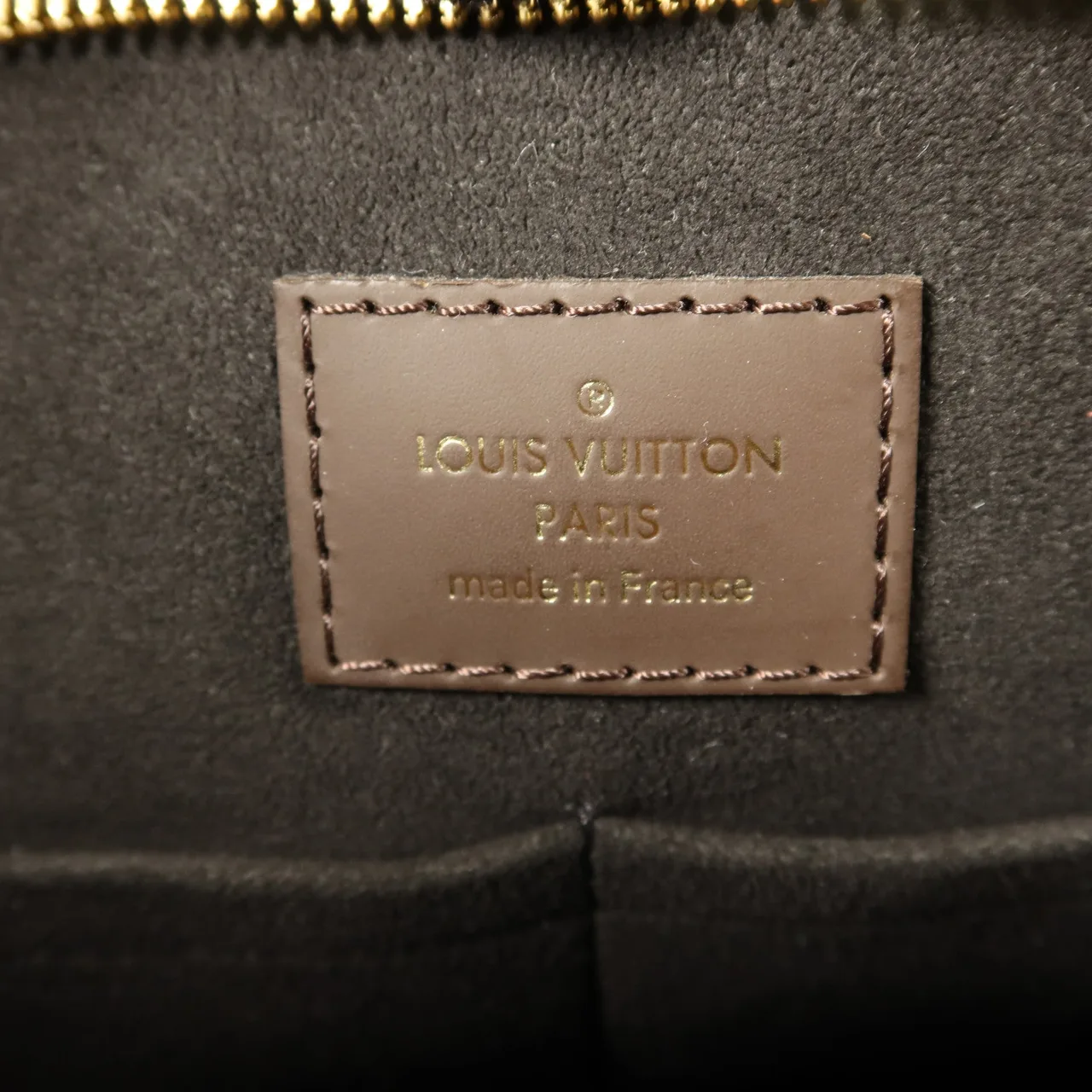 LOUIS VUITTON Jersey N44023 兩用包 塗層帆布 棕色 / Black 塗層帆布 中古品B - 縮圖 6