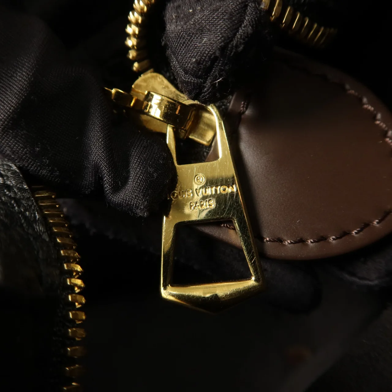 LOUIS VUITTON Jersey N44023 兩用包 塗層帆布 棕色 / Black 塗層帆布 中古品B - 縮圖 9