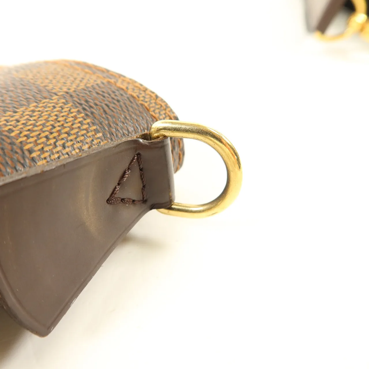 LOUIS VUITTON Jersey N44023 兩用包 塗層帆布 棕色 / Black 塗層帆布 中古品B - 縮圖 11