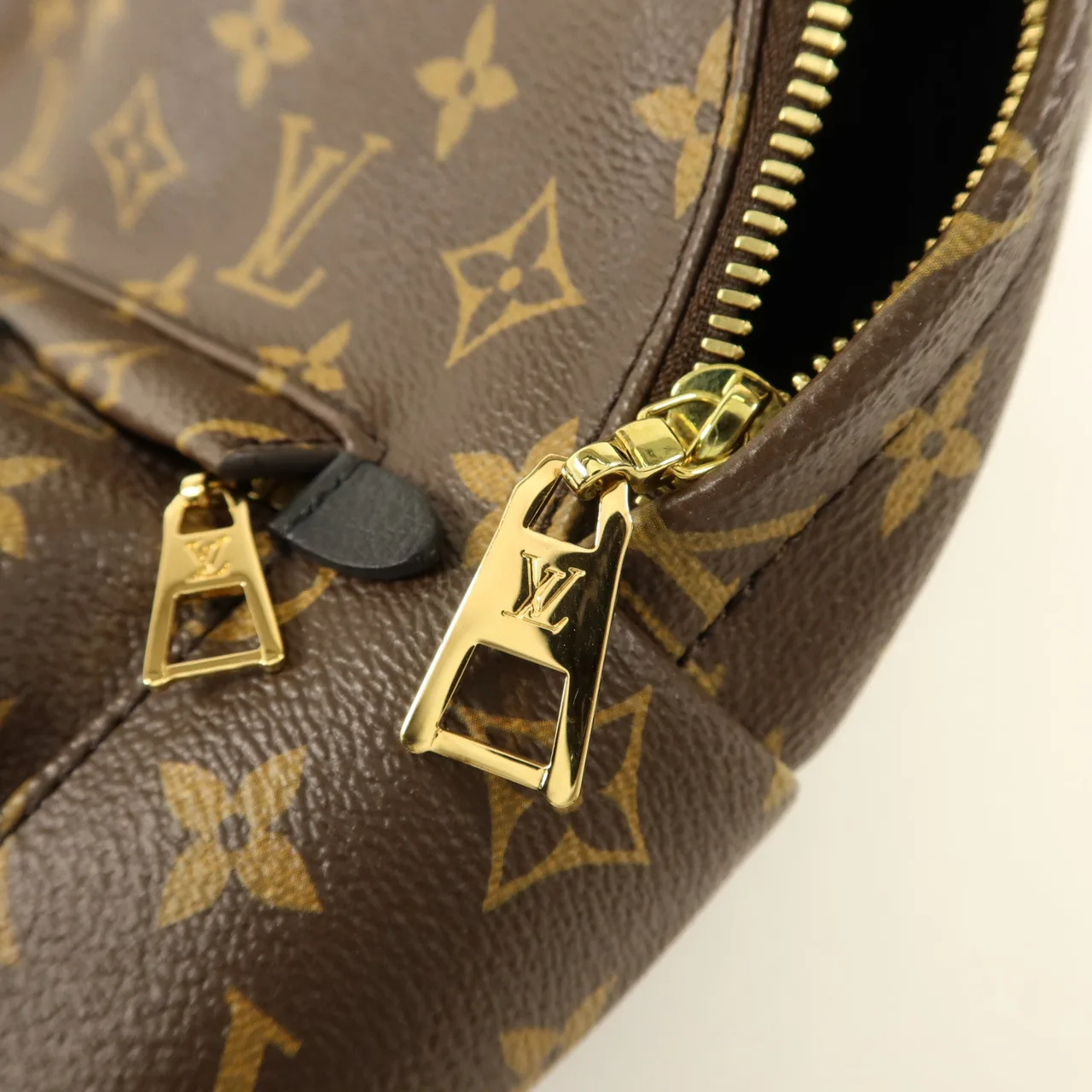LOUIS VUITTON Palm Springs M44871 Backpack Coated Canvas 棕色 Coated Canvas Rank A - Thumbnail 10