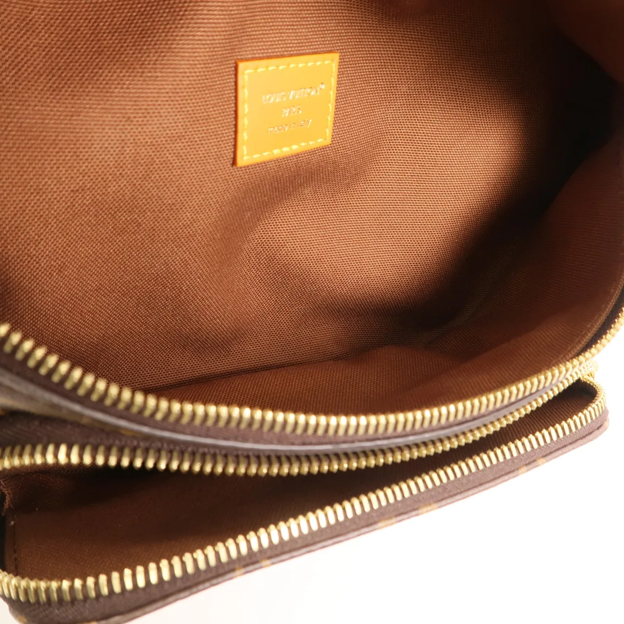 LOUIS VUITTON Bumbag M14019 腰包 塗層帆布 棕色 塗層帆布 中古品A - 縮圖 5