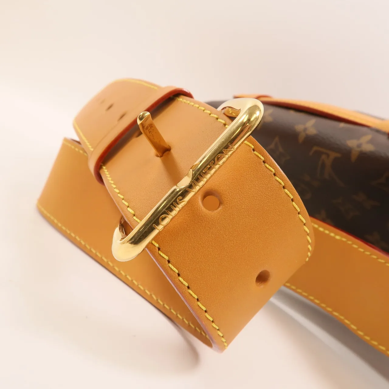 LOUIS VUITTON Bumbag M14019 腰包 塗層帆布 棕色 塗層帆布 中古品A - 縮圖 15