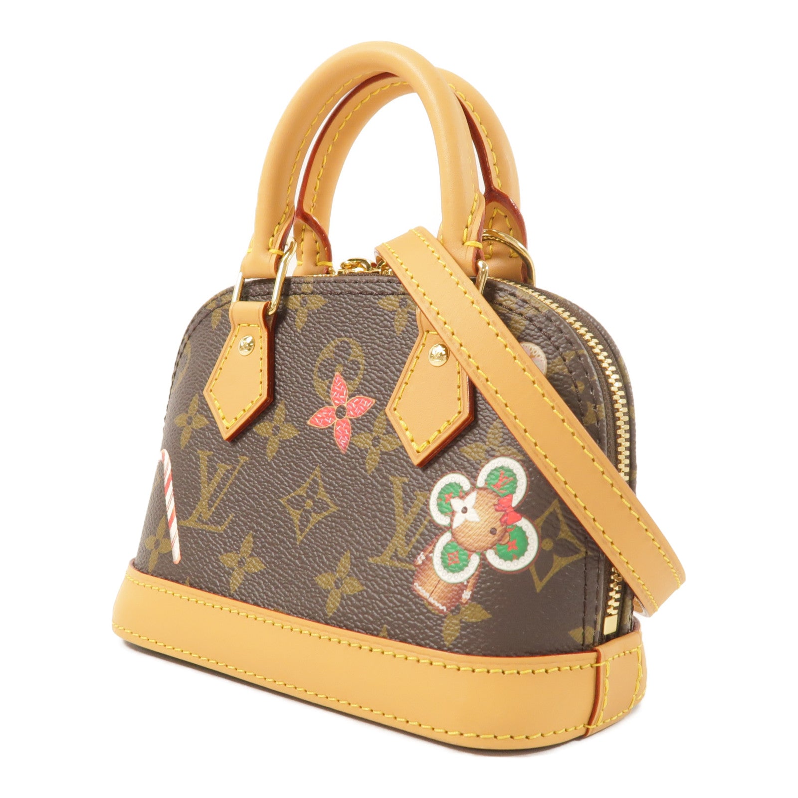 LOUIS VUITTON Vivienne M12199 2-Way Bag Coated Canvas 3