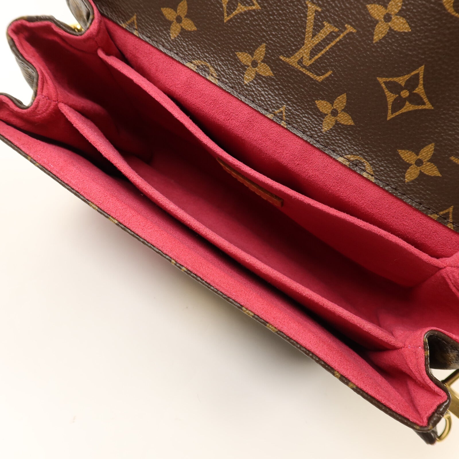 LOUIS VUITTON Pochette Metis M43991 2-Way Bag Coated Canvas 6