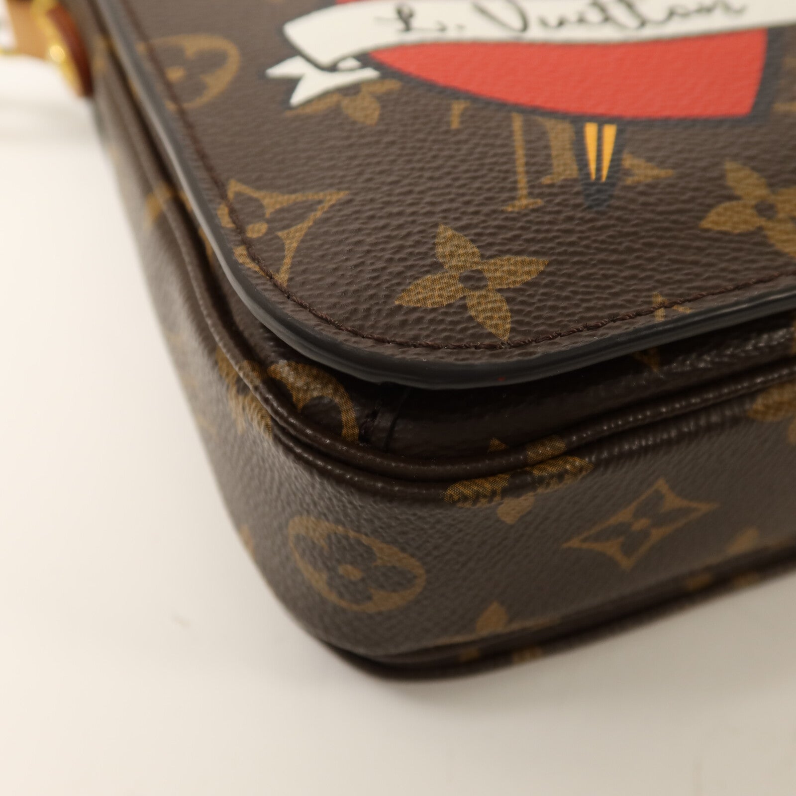 LOUIS VUITTON Pochette Metis M43991 2-Way Bag Coated Canvas 13