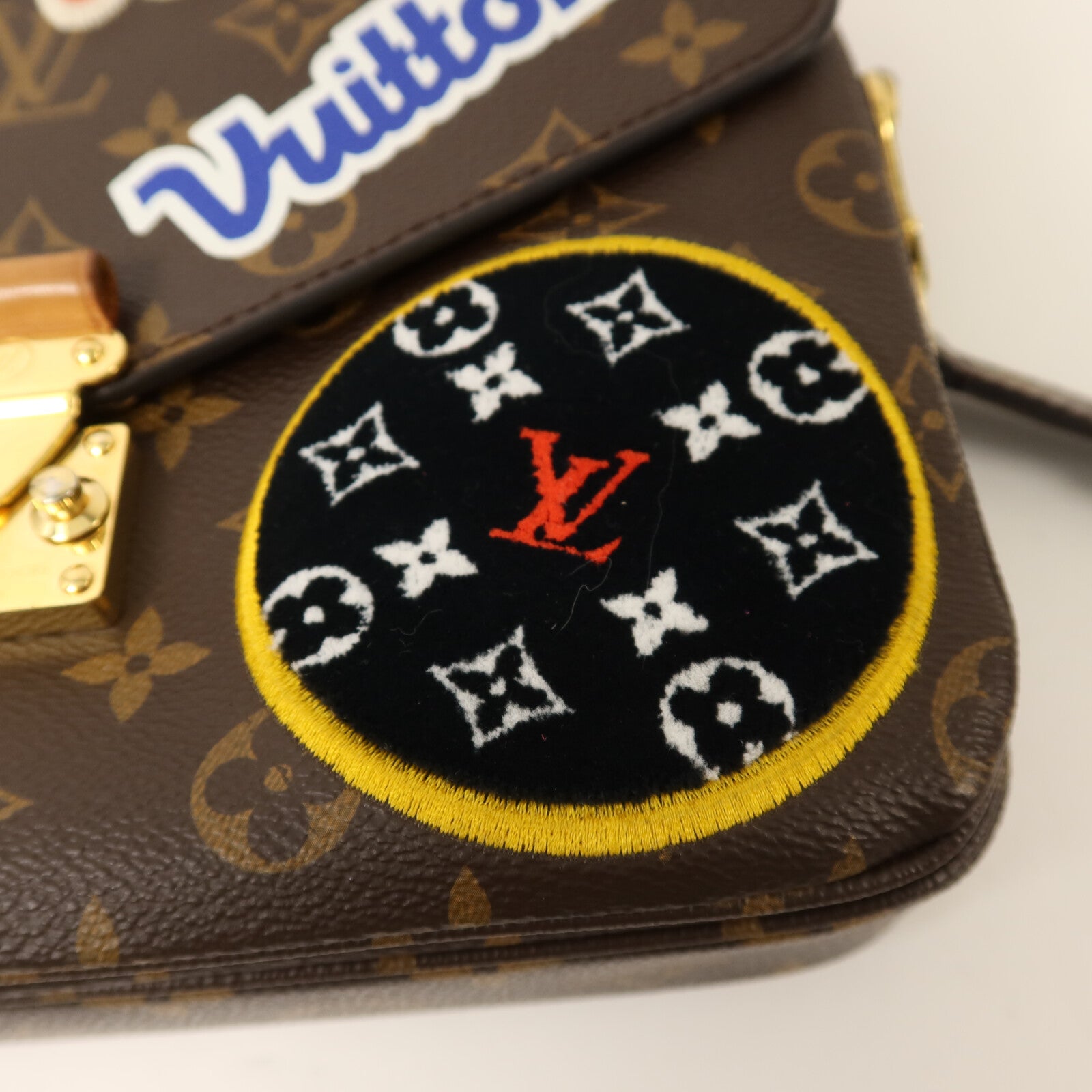 LOUIS VUITTON Pochette Metis M43991 2-Way Bag Coated Canvas 16