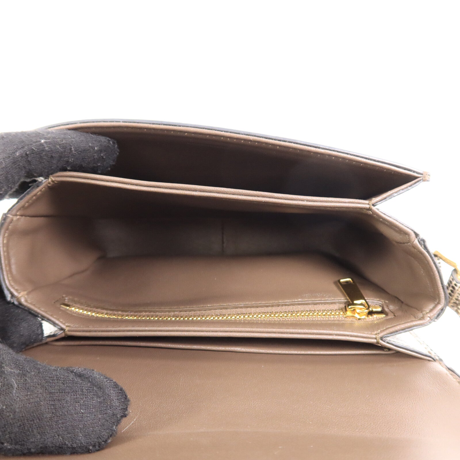LOUIS VUITTON 肩背包 x Lizard 5
