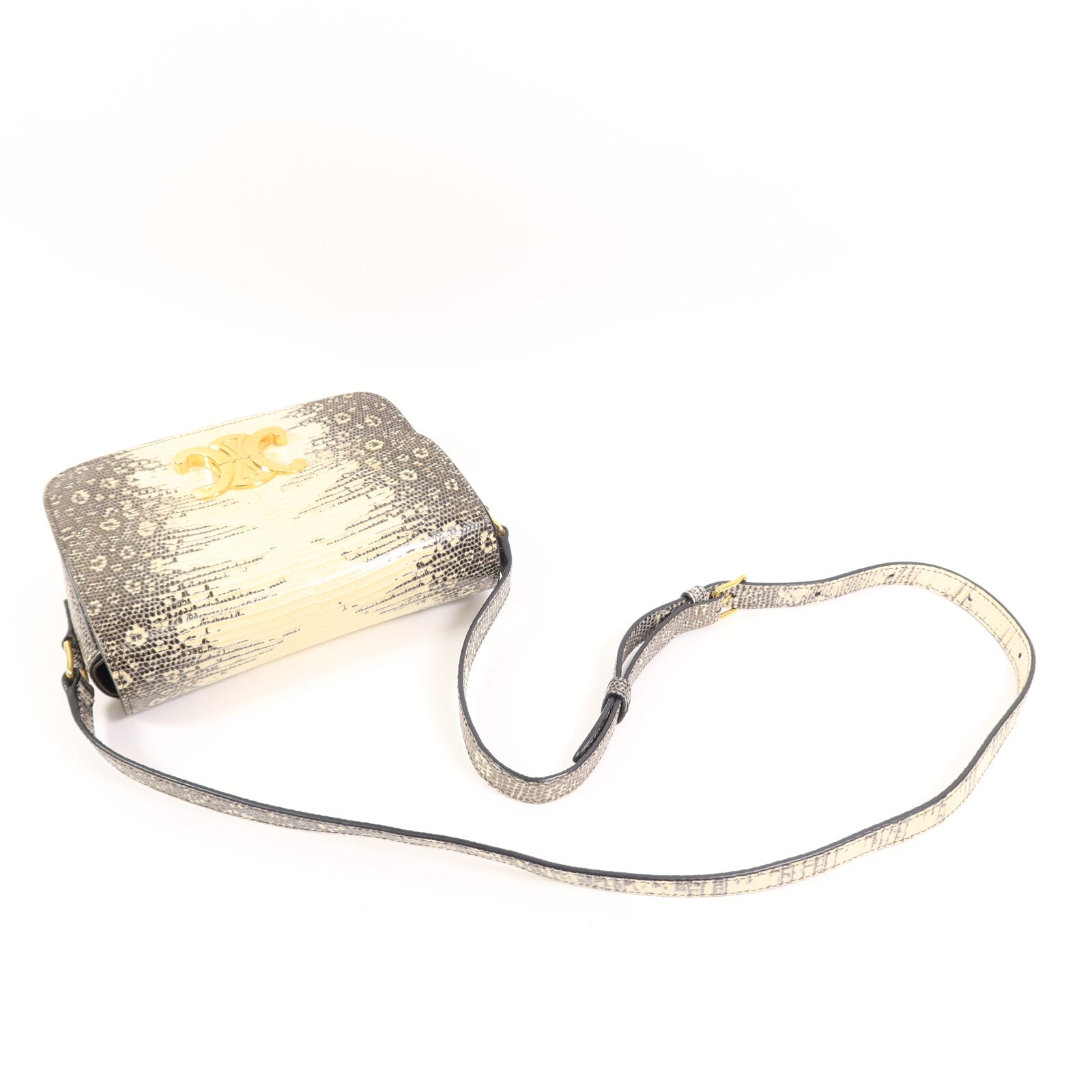 LOUIS VUITTON Shoulder Bag x Lizard 9