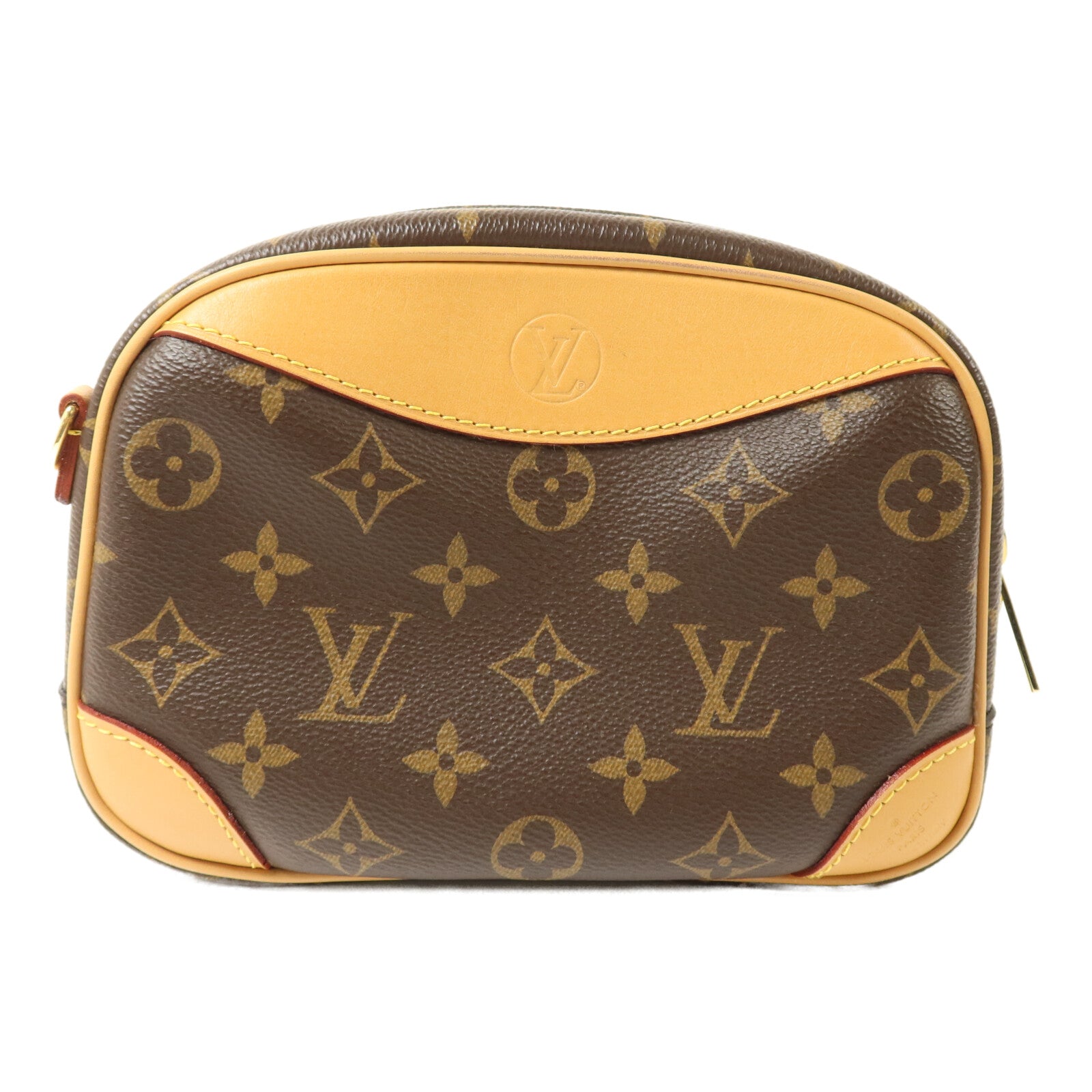 LOUIS VUITTON Deauville M45528 Shoulder Bag Coated Canvas 3