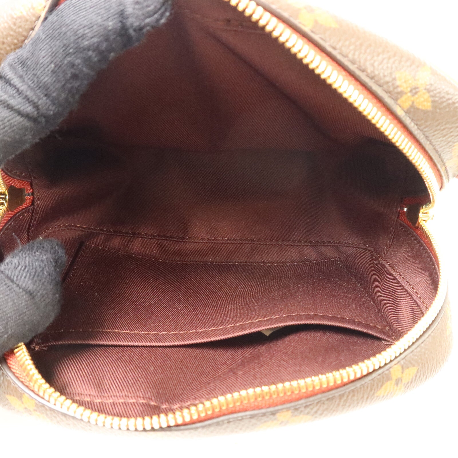 LOUIS VUITTON Deauville M45528 Shoulder Bag Coated Canvas 5