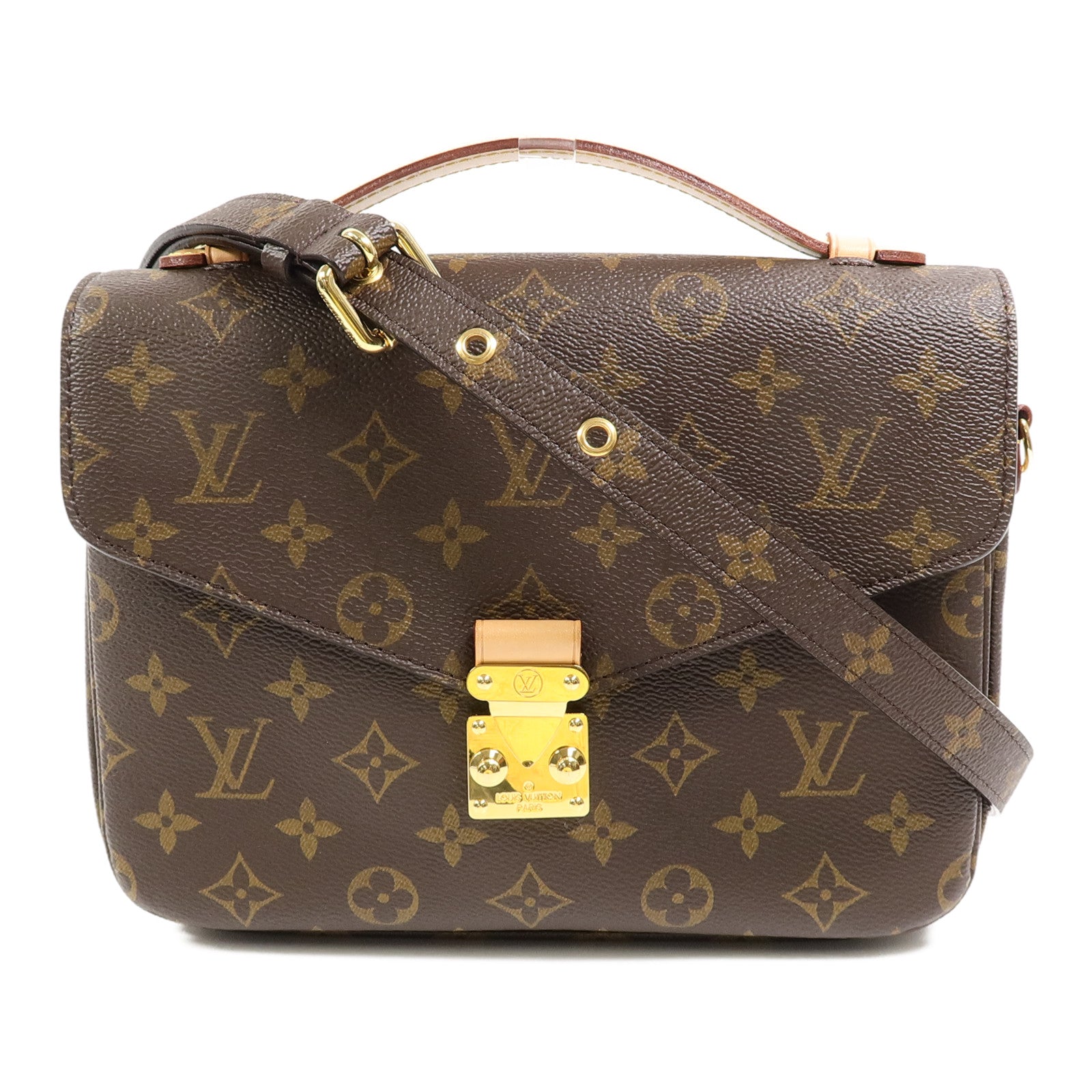 LOUIS VUITTON Pochette Metis M44875 2-Way Bag Coated Canvas