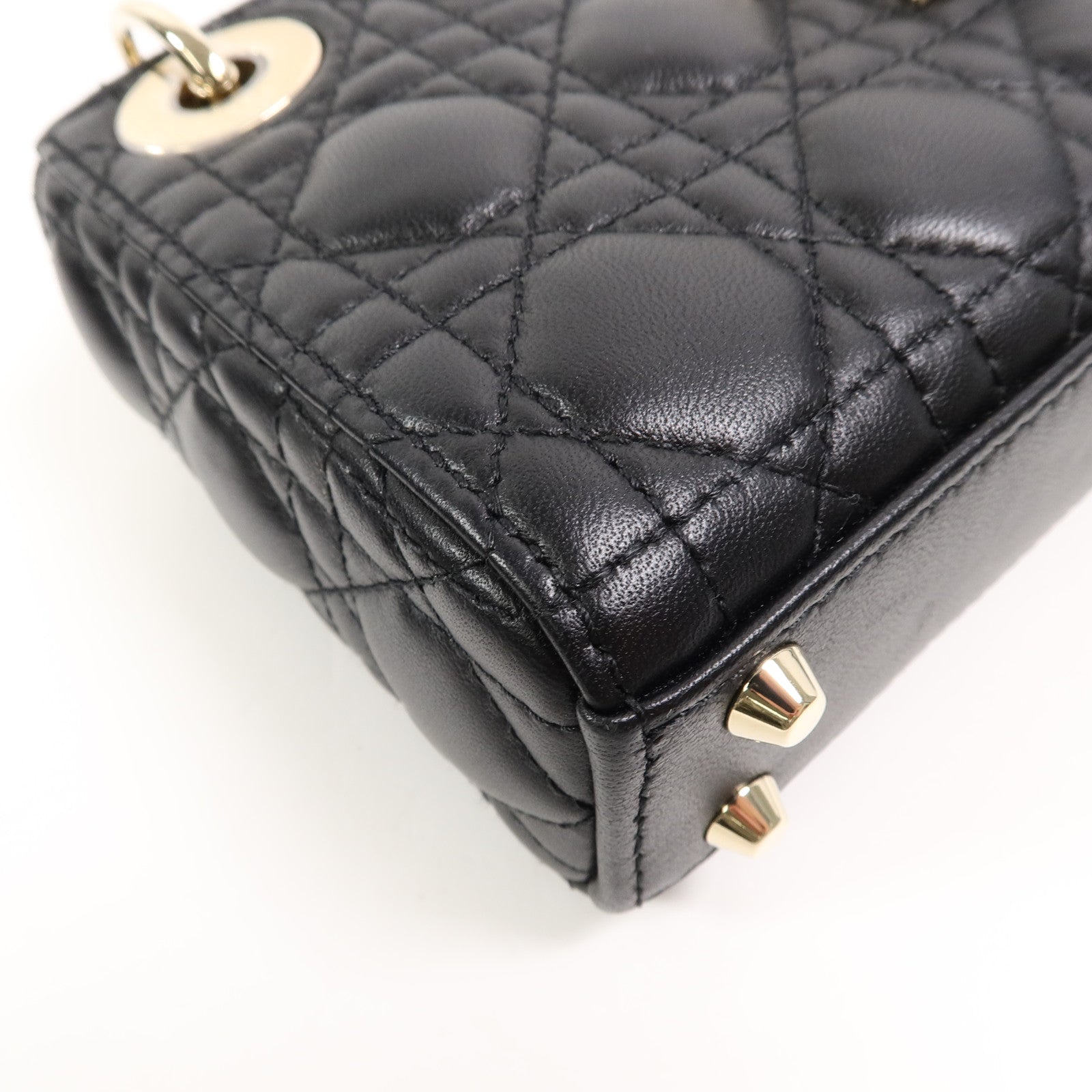 LOUIS VUITTON 2-Way Bag Lambskin 12